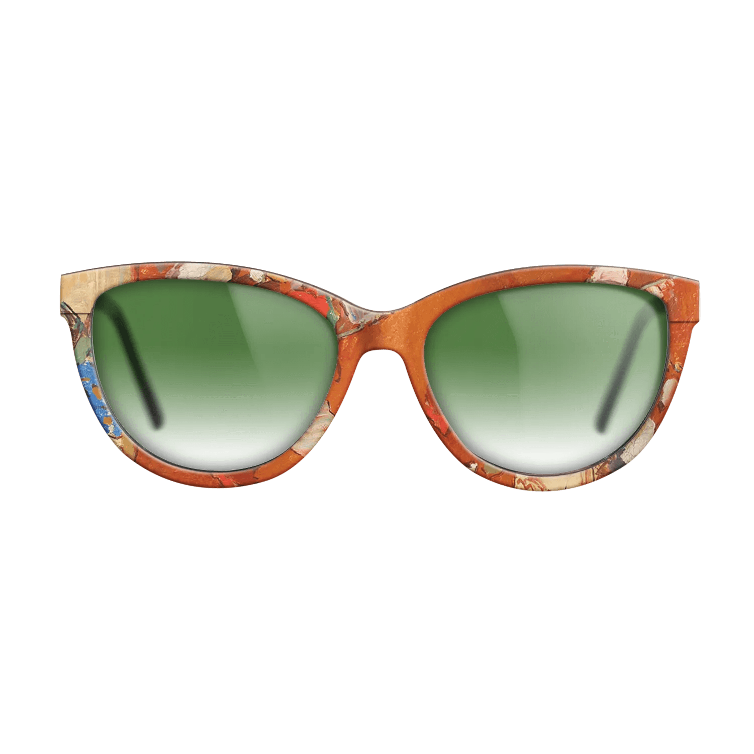 Oil Painting on Straight Grain Walnut: Rococo - Summertime Flowers - Stefan Luchian - The Maiden - Cat - 1410 - SIRIS wood optic