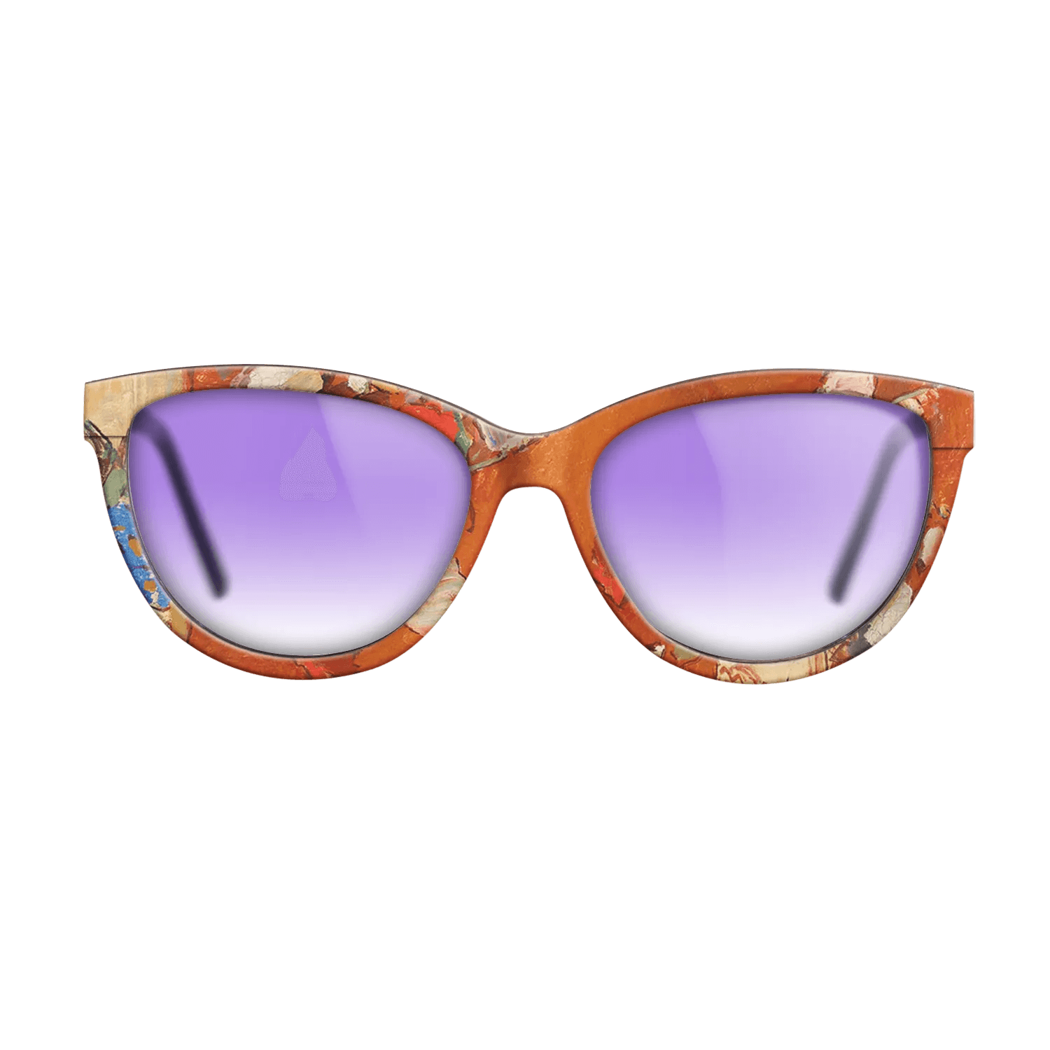 Oil Painting on Straight Grain Walnut: Rococo - Summertime Flowers - Stefan Luchian - The Maiden - Cat - 1410 - SIRIS wood optic