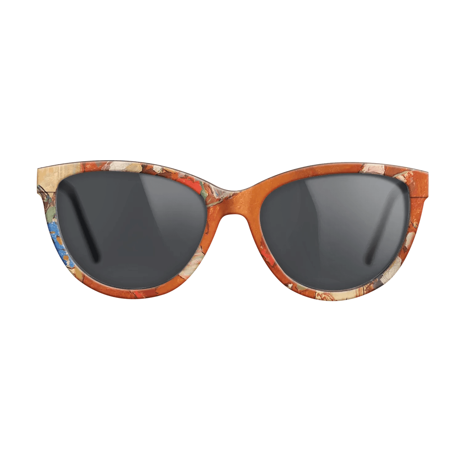 Oil Painting on Straight Grain Walnut: Rococo - Summertime Flowers - Stefan Luchian - The Maiden - Cat - 1410 - SIRIS wood optic