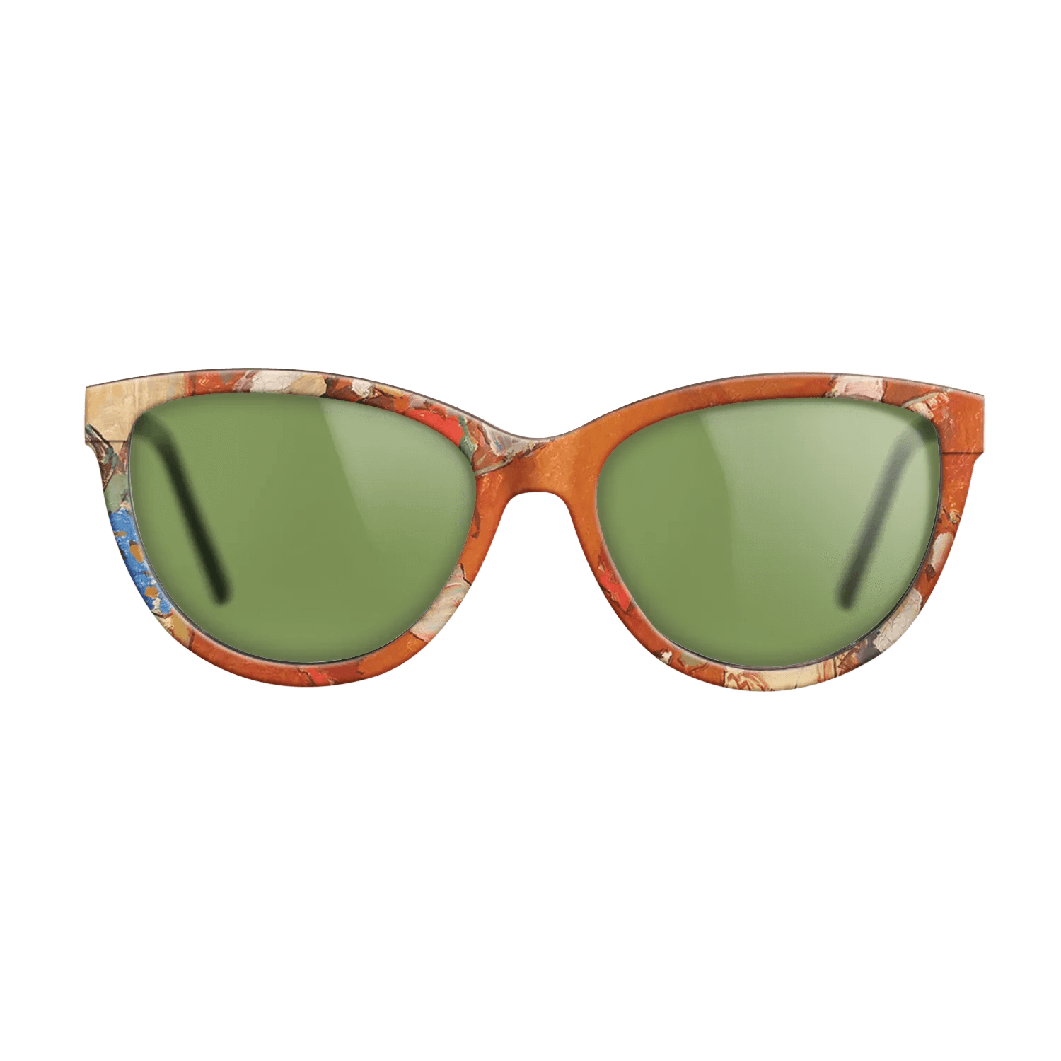 Oil Painting on Straight Grain Walnut: Rococo - Summertime Flowers - Stefan Luchian - The Maiden - Cat - 1410 - SIRIS wood optic