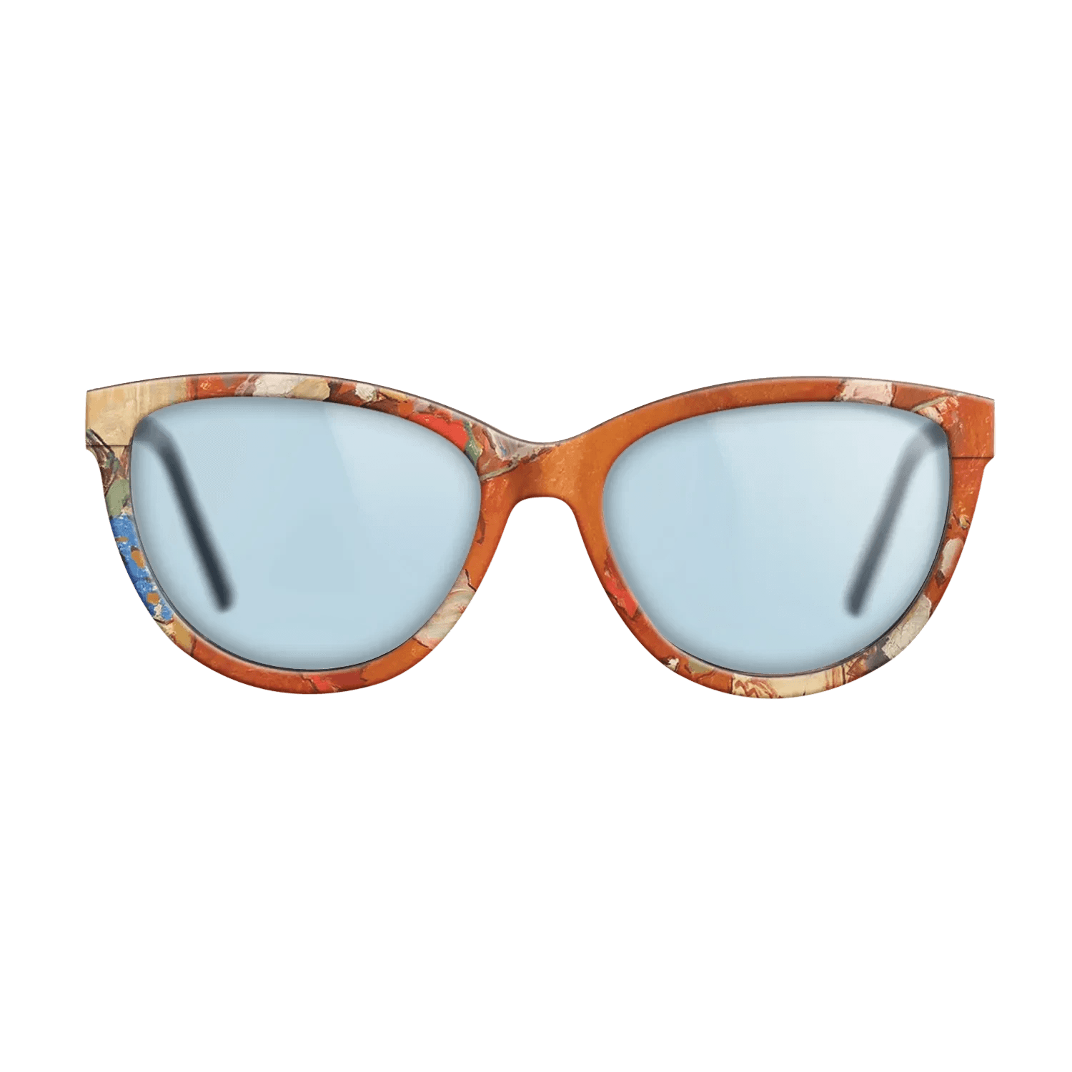 Oil Painting on Straight Grain Walnut: Rococo - Summertime Flowers - Stefan Luchian - The Maiden - Cat - 1410 - SIRIS wood optic