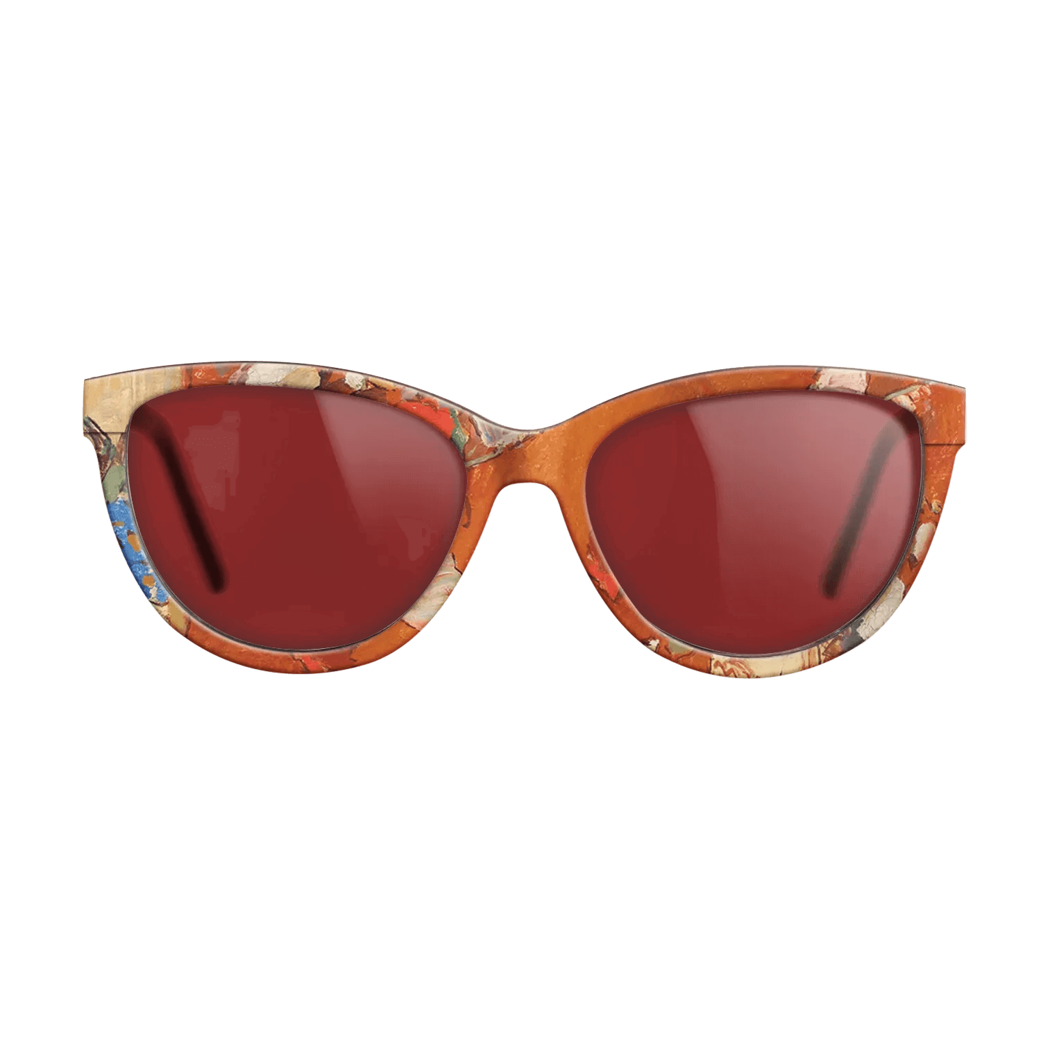 Oil Painting on Straight Grain Walnut: Rococo - Summertime Flowers - Stefan Luchian - The Maiden - Cat - 1410 - SIRIS wood optic