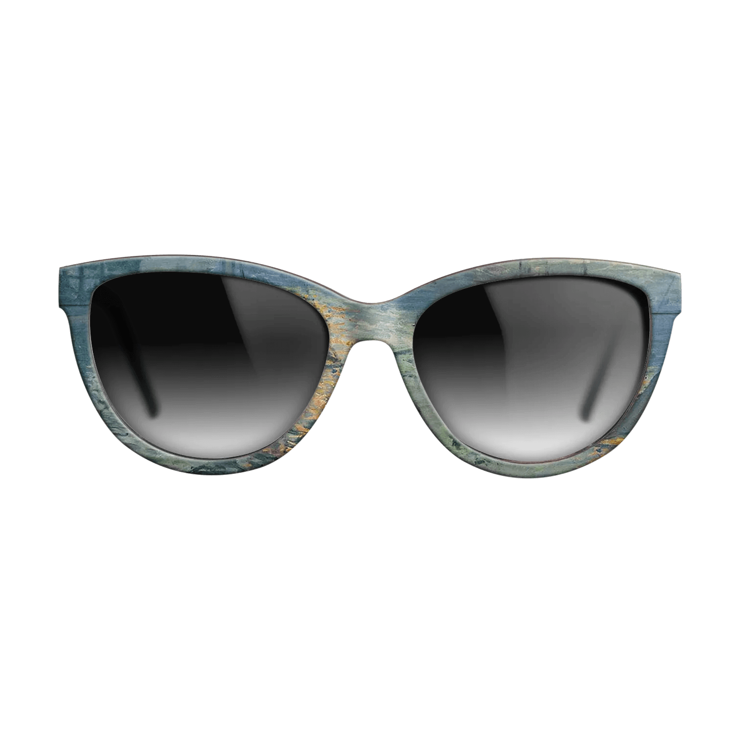 Oil Painting on Straight Grain Walnut: Rococo - Sunrise, The Sea, 1873 - Claude Monet - The Maiden - Cat - 1433 - SIRIS wood optic