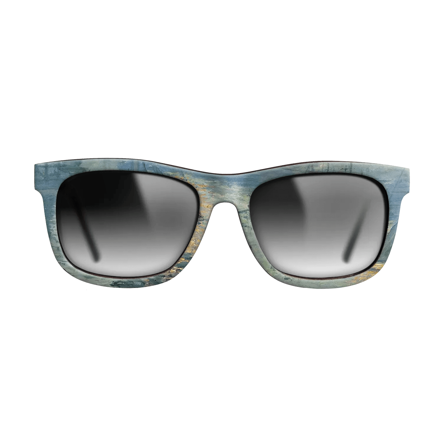 Oil Painting on Straight Grain Walnut: Rococo - Sunrise, The Sea, 1873 - Claude Monet - The Hero - Square - 1433 - SIRIS wood optic