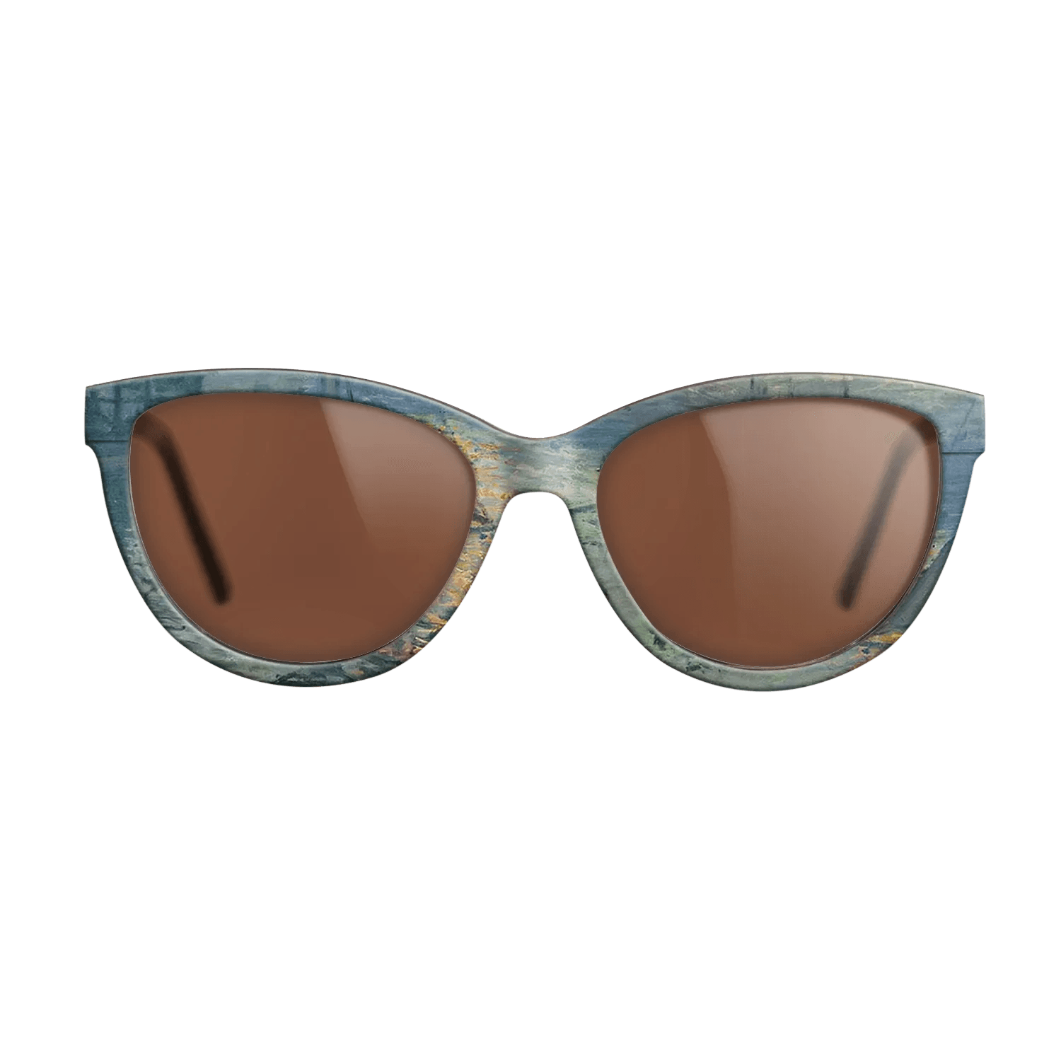 Oil Painting on Straight Grain Walnut: Rococo - Sunrise, The Sea, 1873 - Claude Monet - The Maiden - Cat - 1433 - SIRIS wood optic