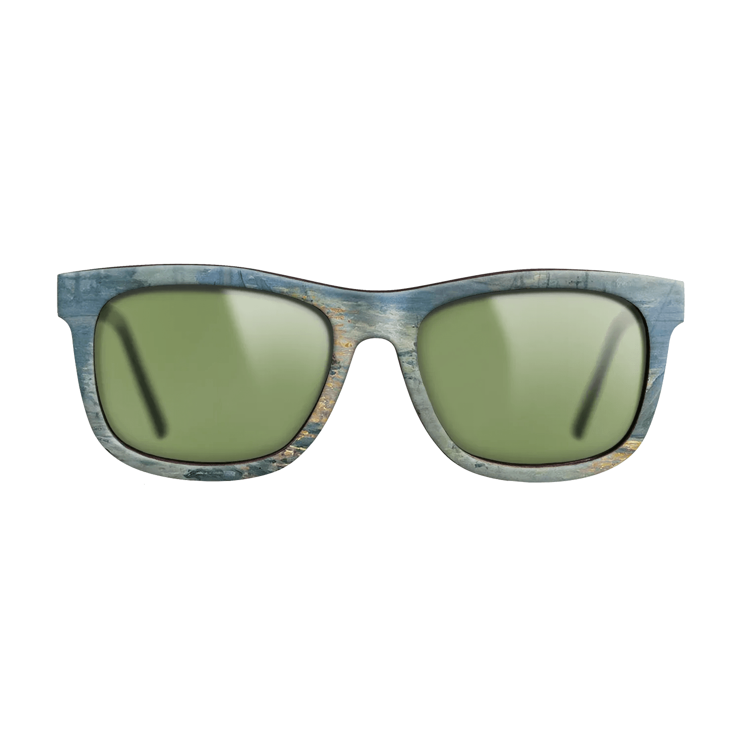 Oil Painting on Straight Grain Walnut: Rococo - Sunrise, The Sea, 1873 - Claude Monet - The Hero - Square - 1433 - SIRIS wood optic