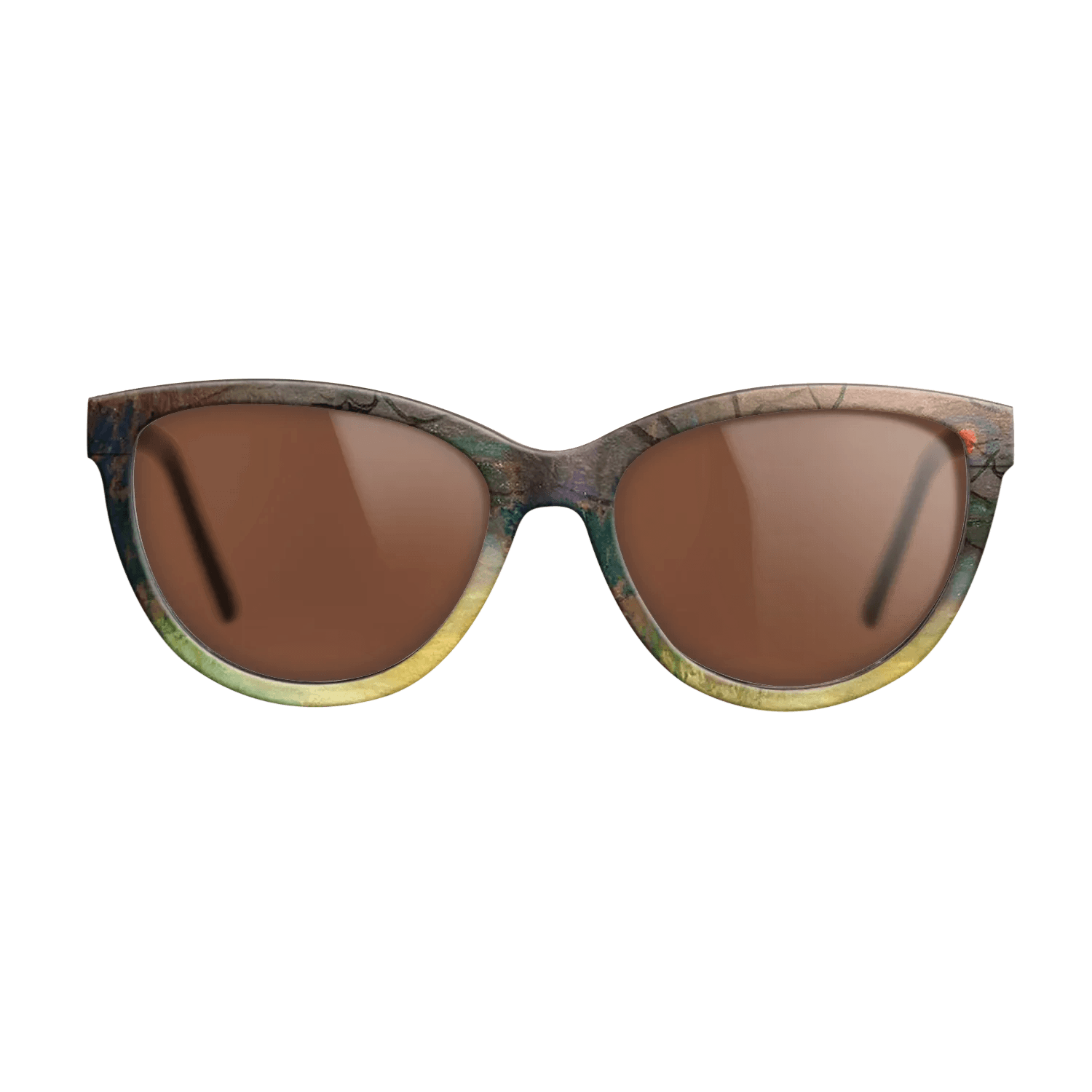 Oil Painting on Straight Grain Walnut: Rococo - Sunset, 1880 - Claude Monet - The Maiden - Cat - 1206 - SIRIS wood optic