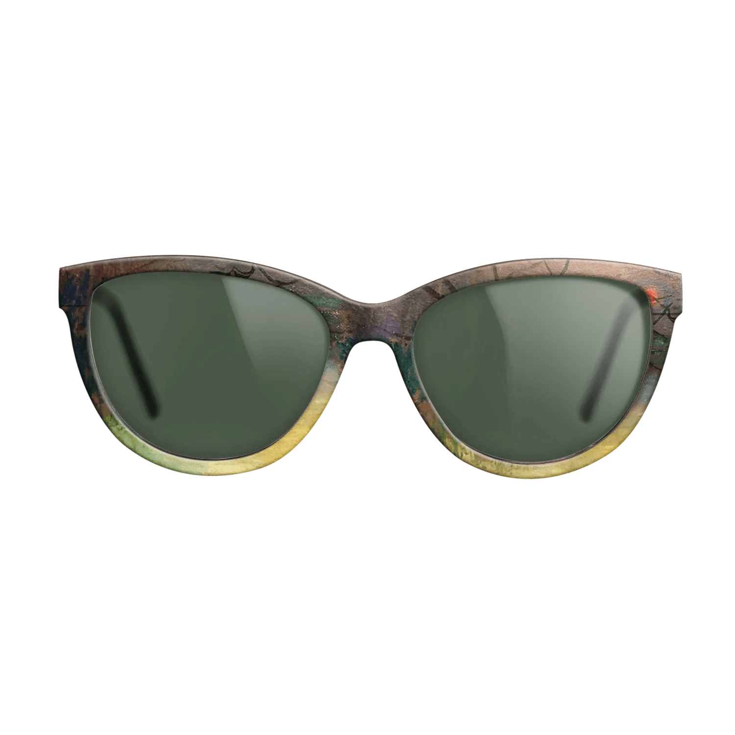 Oil Painting on Straight Grain Walnut: Rococo - Sunset, 1880 - Claude Monet - The Maiden - Cat - 1206 - SIRIS wood optic