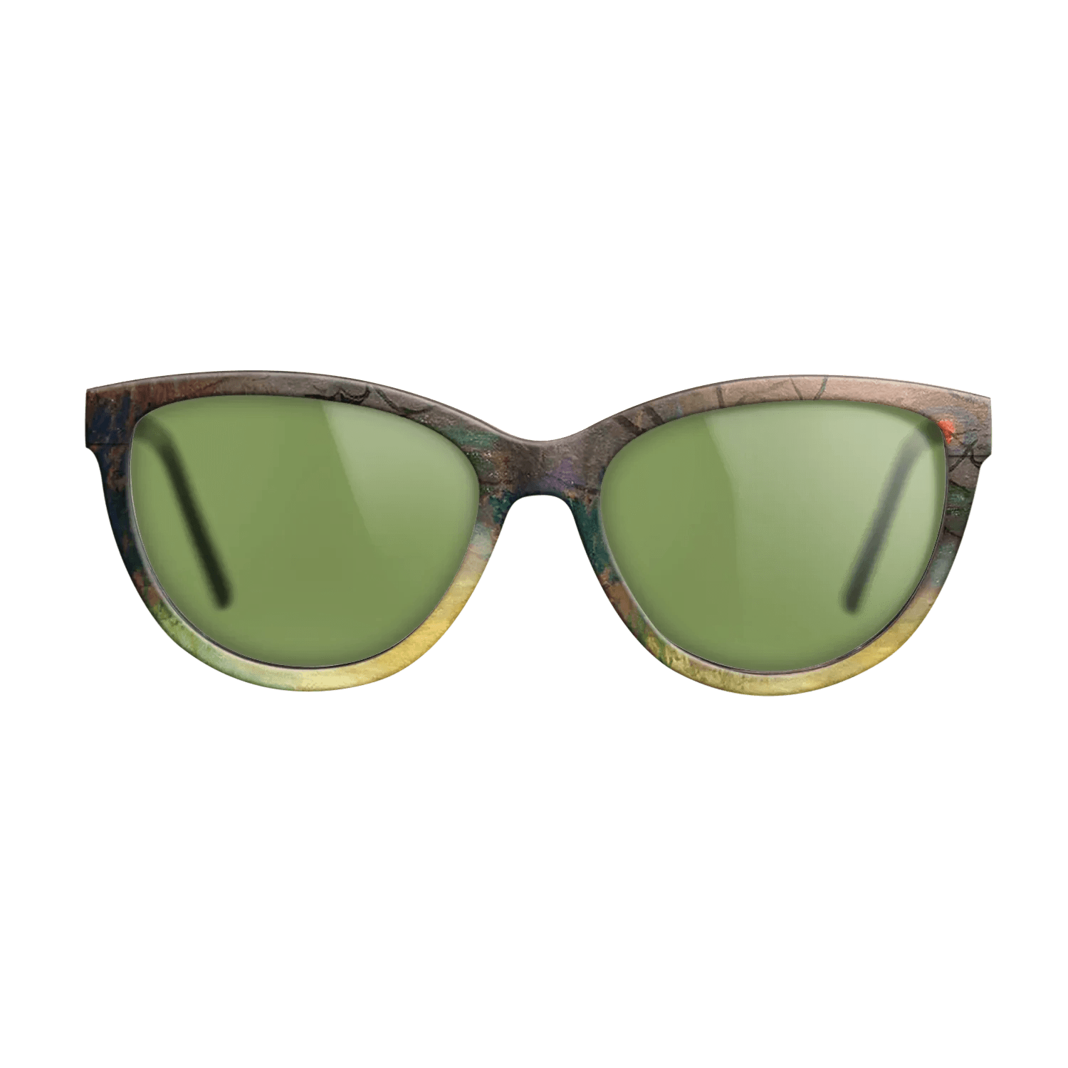 Oil Painting on Straight Grain Walnut: Rococo - Sunset, 1880 - Claude Monet - The Maiden - Cat - 1206 - SIRIS wood optic