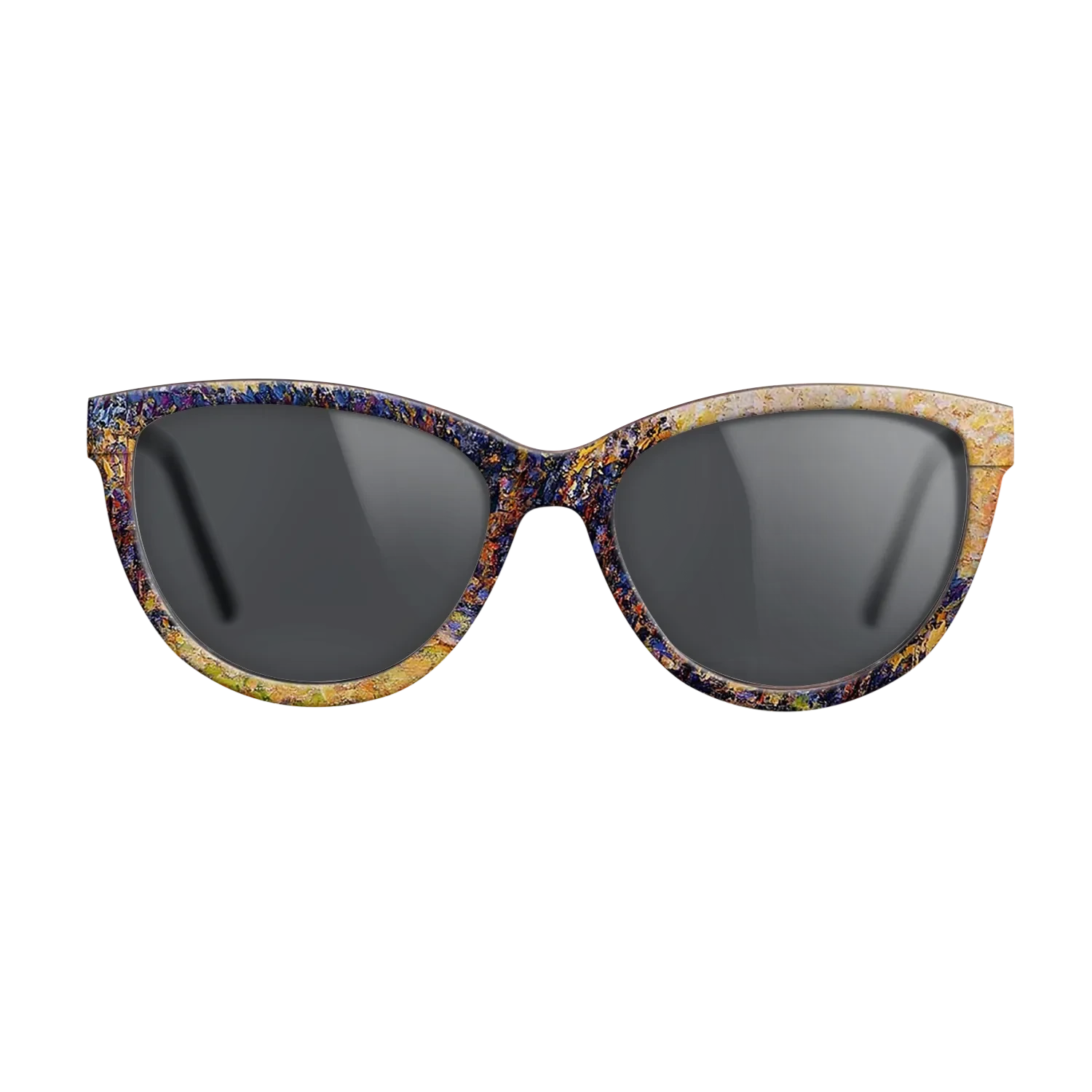 Oil Painting on Straight Grain Walnut: Rococo - Sunset, Bazincourt Steeple - Camille Pissarro - The Maiden - Cat - 880 - SIRIS wood optic