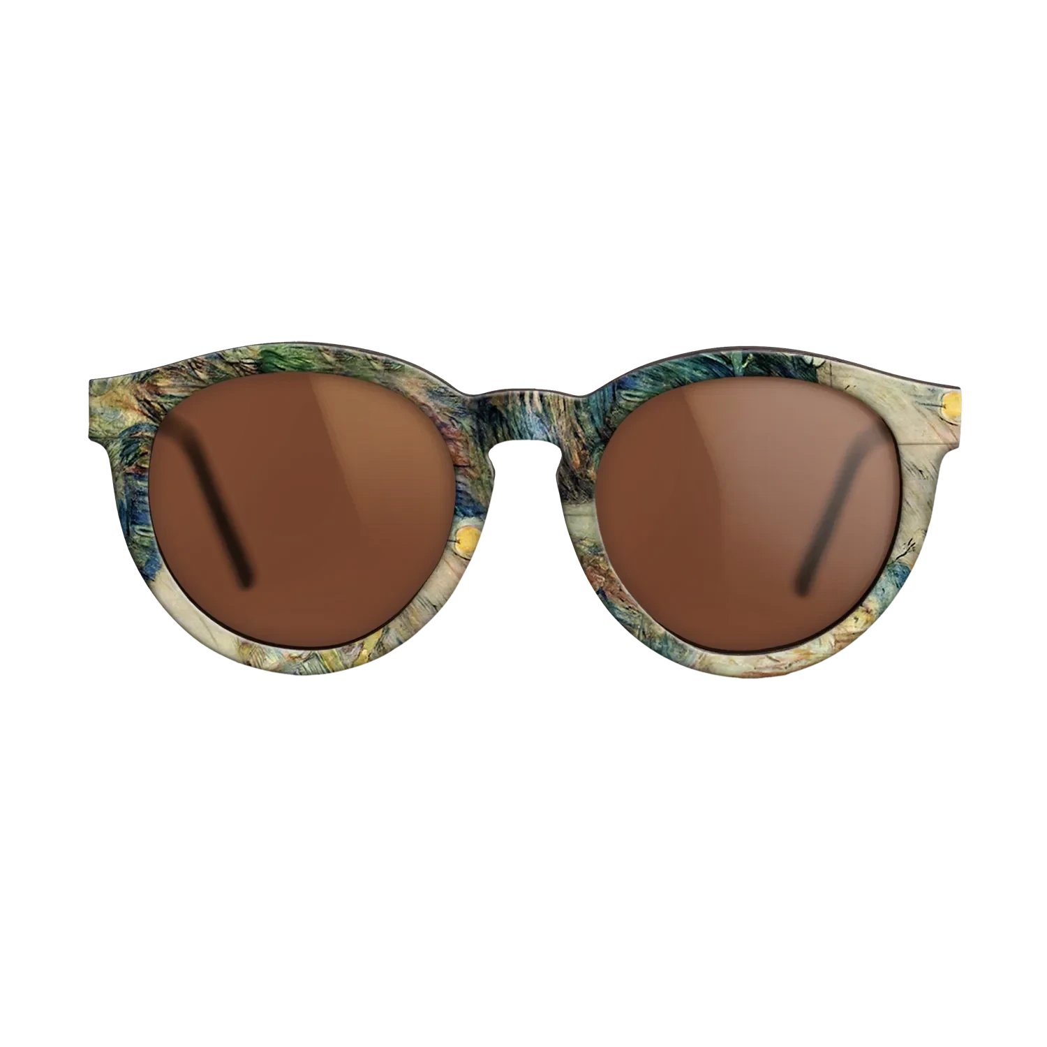 Oil Painting on Straight Grain Walnut: Rococo - The Dancer in Her Dressing Room, 1885 - Henri de Toulouse-Lautrec - The Rebel - Round - 1089 - SIRIS wood optic