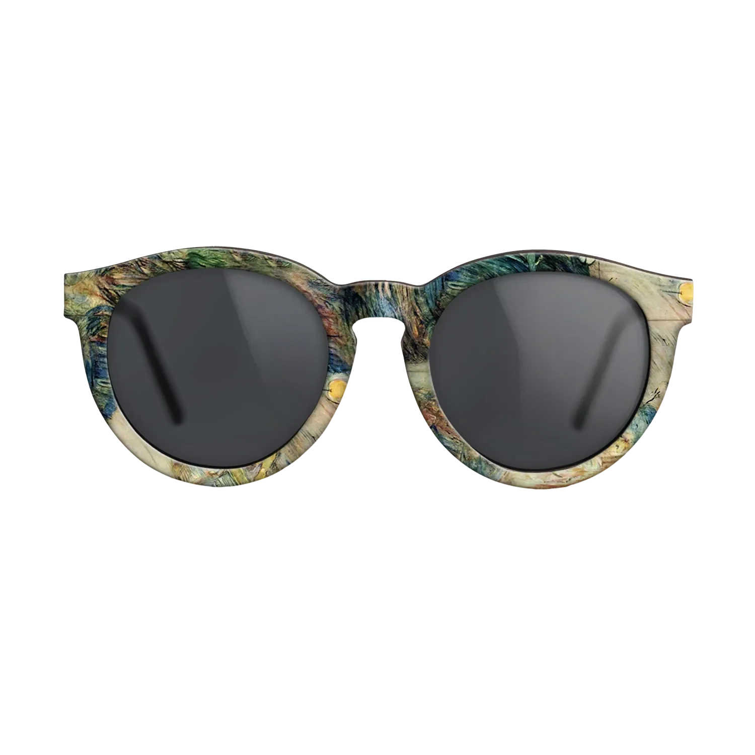 Oil Painting on Straight Grain Walnut: Rococo - The Dancer in Her Dressing Room, 1885 - Henri de Toulouse-Lautrec - The Rebel - Round - 1089 - SIRIS wood optic