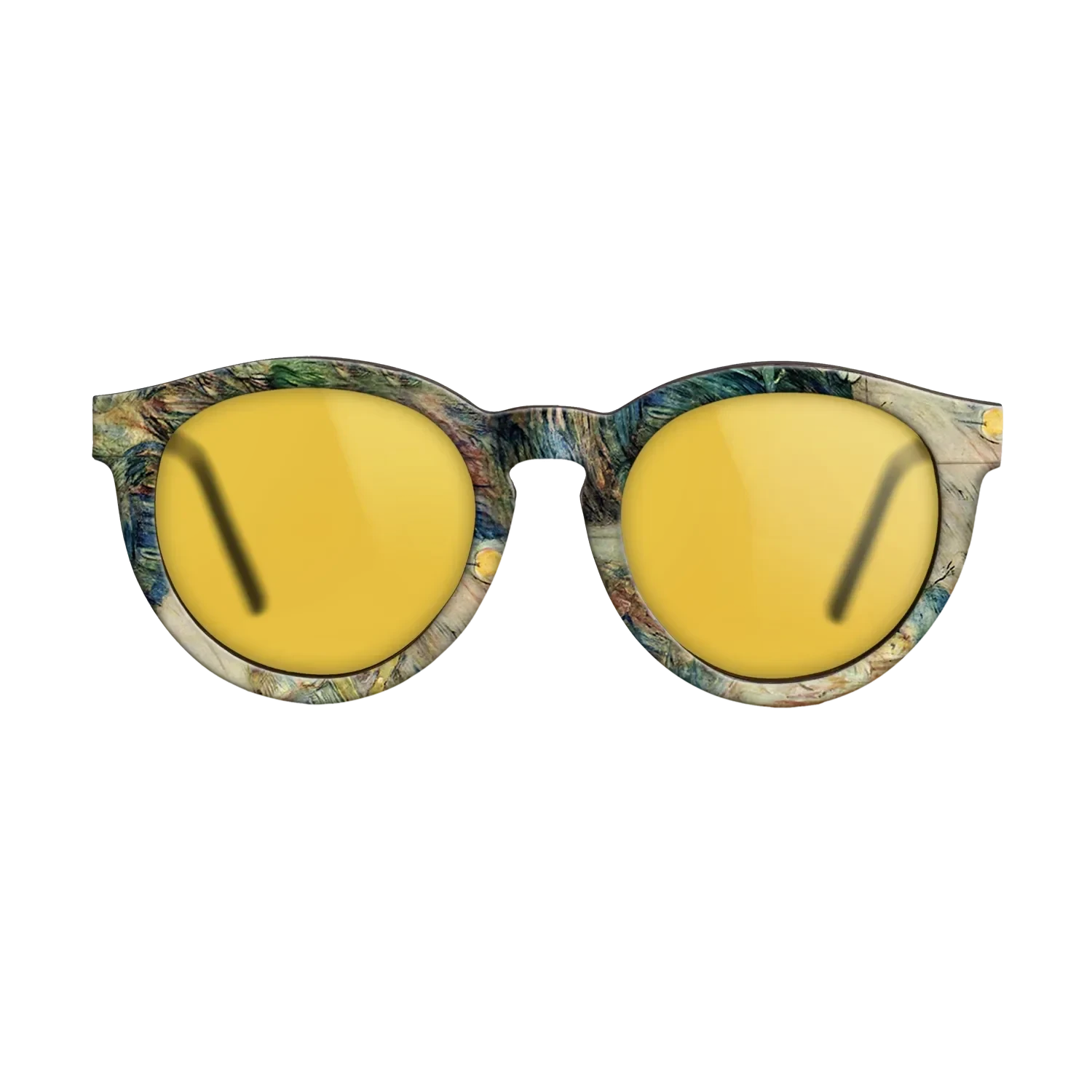 Oil Painting on Straight Grain Walnut: Rococo - The Dancer in Her Dressing Room, 1885 - Henri de Toulouse-Lautrec - The Rebel - Round - 1089 - SIRIS wood optic