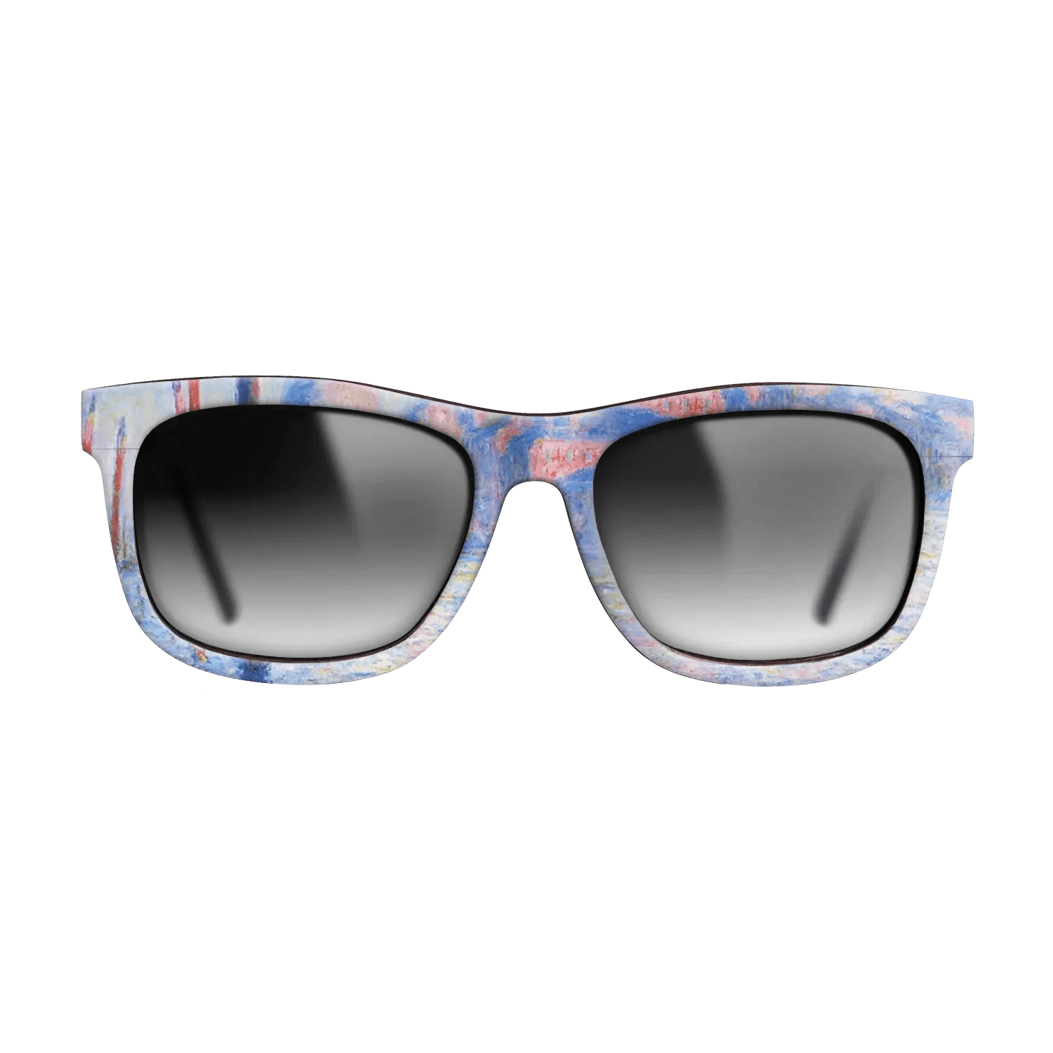 Oil Painting on Straight Grain Walnut: Rococo - The Grand Canal 02, 1908 - Claude Monet - The Hero - Square - 761 - SIRIS wood optic