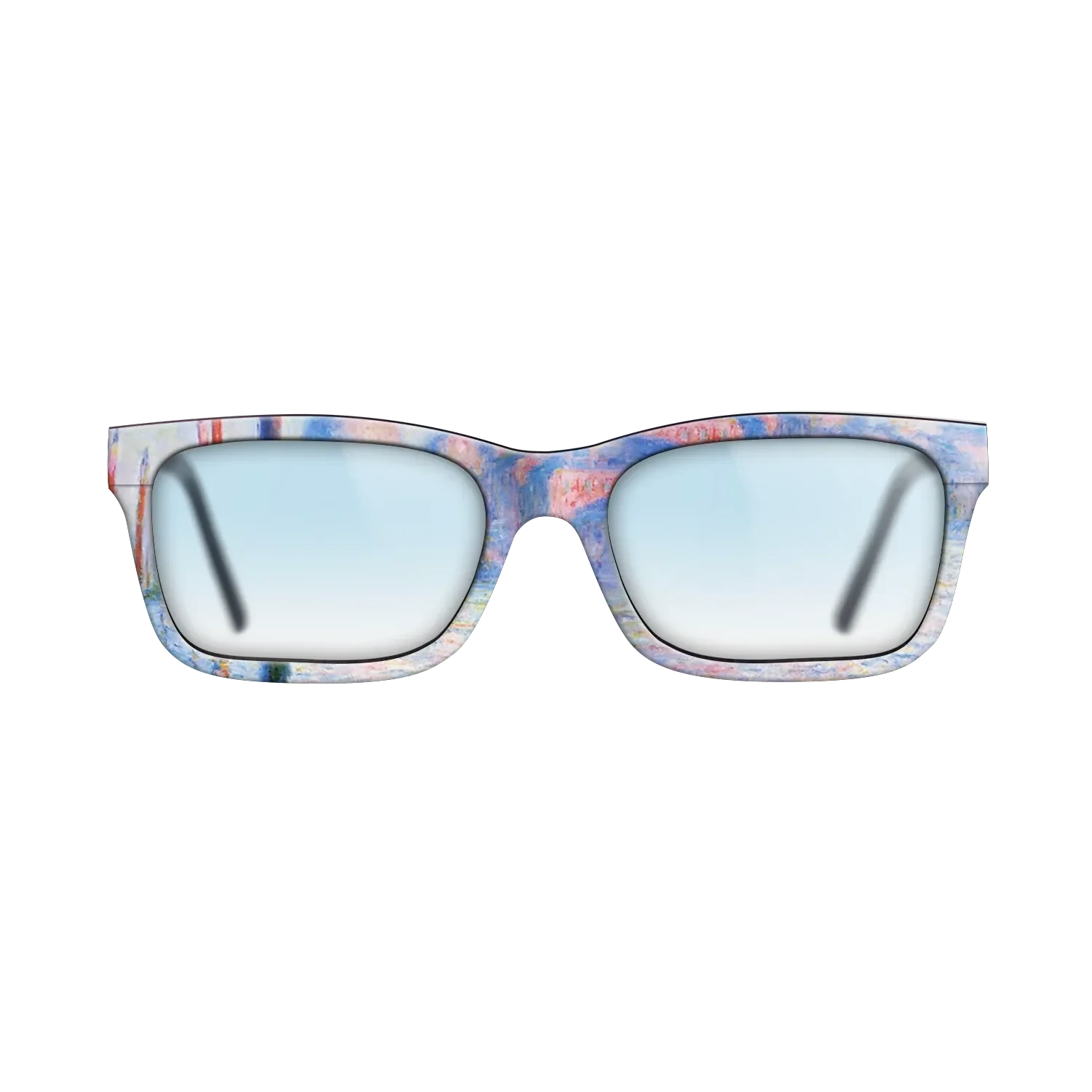 Oil Painting on Straight Grain Walnut: Rococo - The Grand Canal 02, 1908 - Claude Monet - The Sage - Rectangle - 761 - SIRIS wood optic