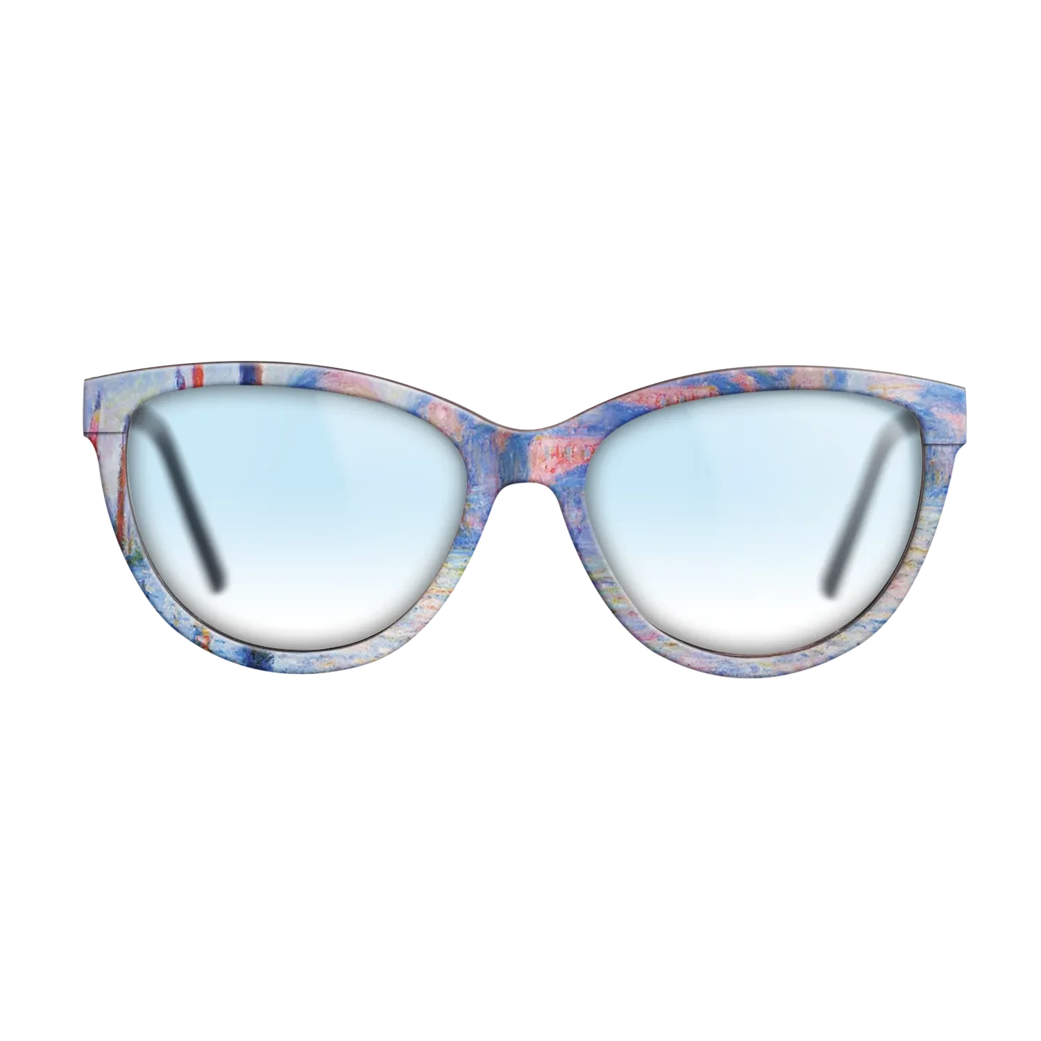 Oil Painting on Straight Grain Walnut: Rococo - The Grand Canal 02, 1908 - Claude Monet - The Maiden - Cat - 761 - SIRIS wood optic