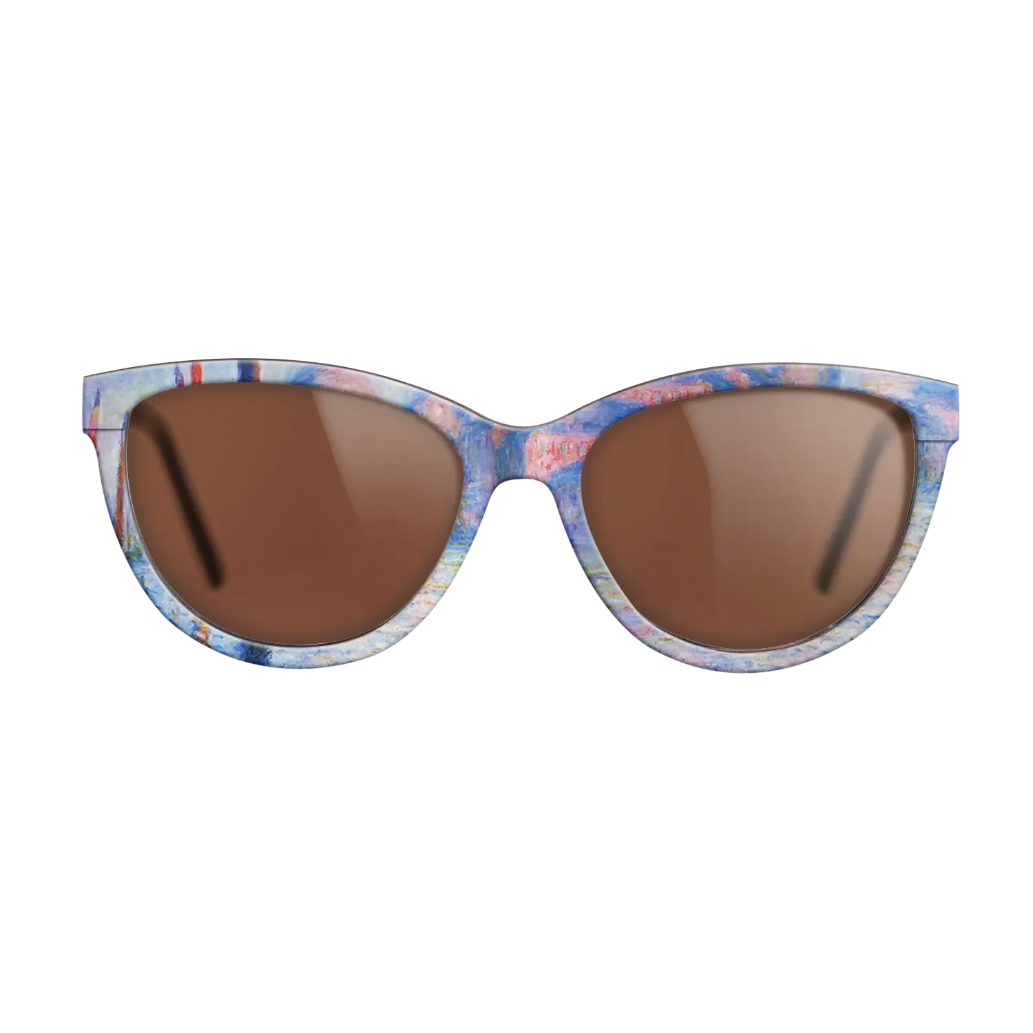 Oil Painting on Straight Grain Walnut: Rococo - The Grand Canal 02, 1908 - Claude Monet - The Maiden - Cat - 761 - SIRIS wood optic