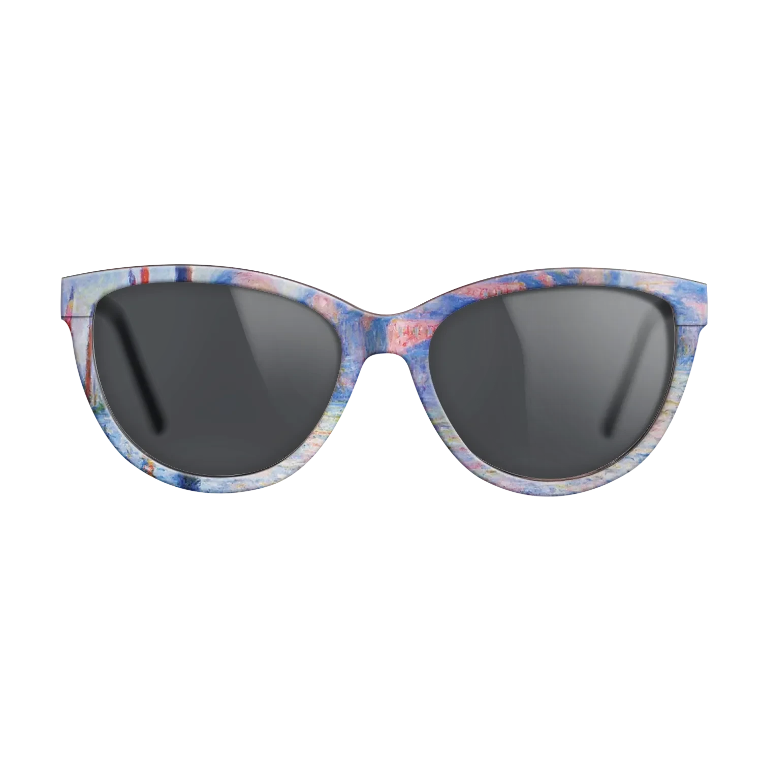 Oil Painting on Straight Grain Walnut: Rococo - The Grand Canal 02, 1908 - Claude Monet - The Maiden - Cat - 761 - SIRIS wood optic