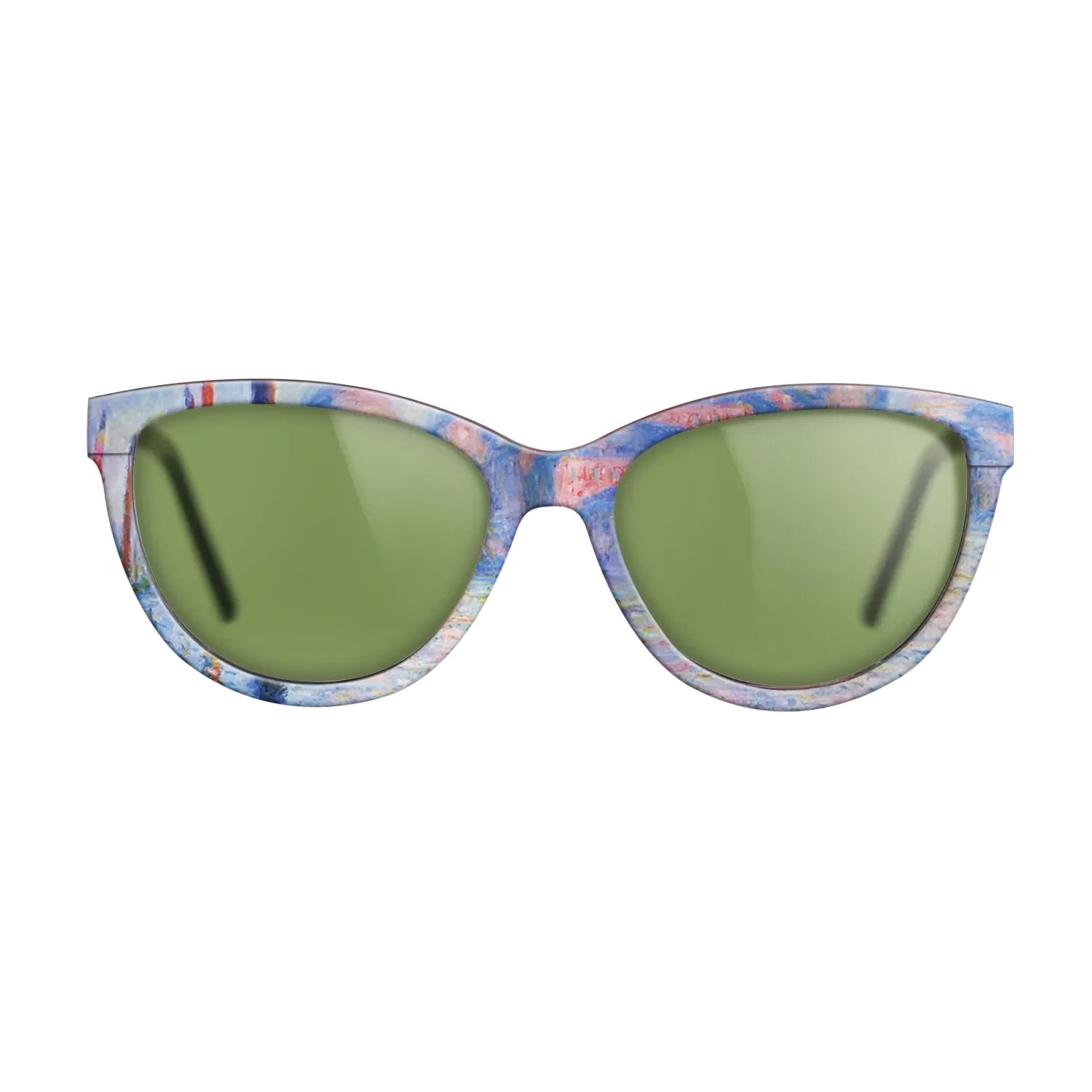 Oil Painting on Straight Grain Walnut: Rococo - The Grand Canal 02, 1908 - Claude Monet - The Maiden - Cat - 761 - SIRIS wood optic