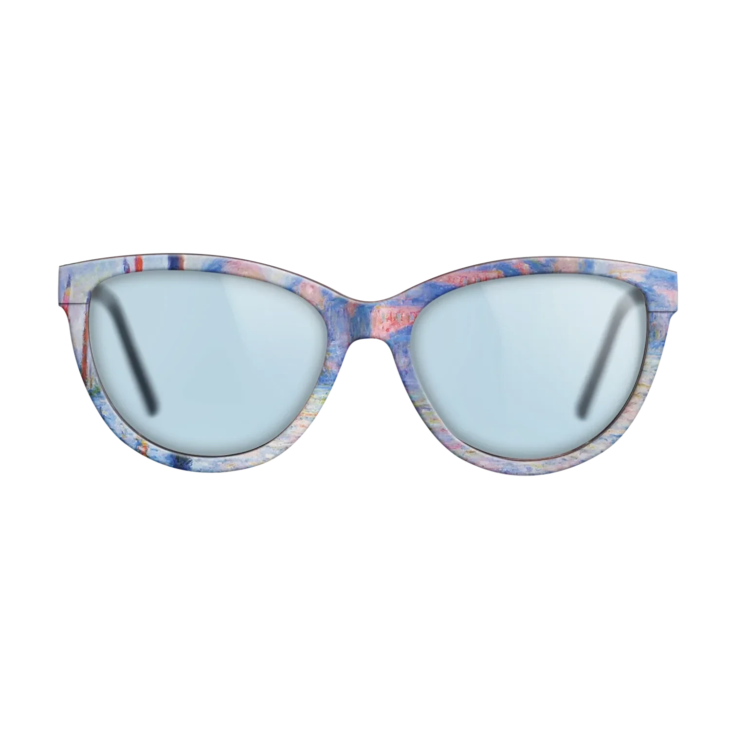 Oil Painting on Straight Grain Walnut: Rococo - The Grand Canal 02, 1908 - Claude Monet - The Maiden - Cat - 761 - SIRIS wood optic