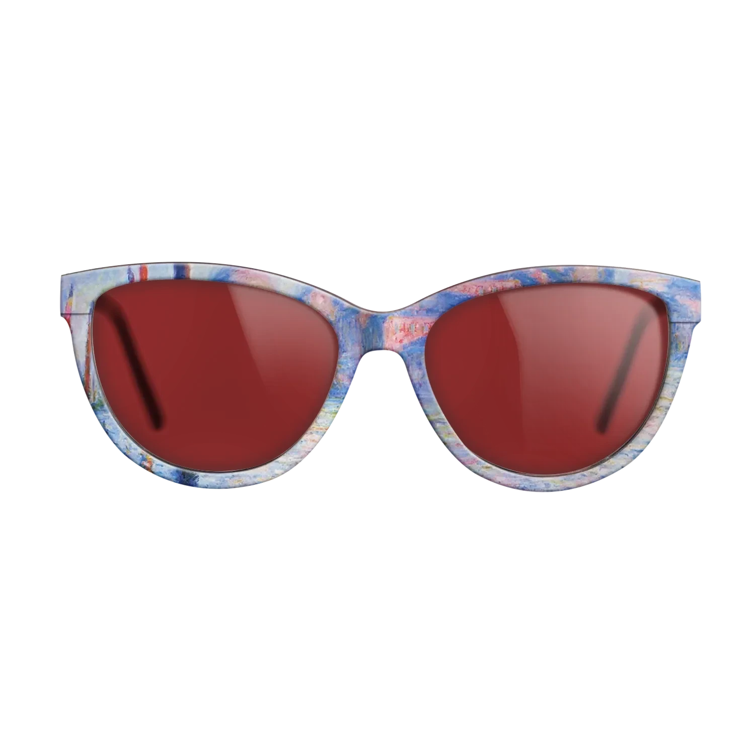 Oil Painting on Straight Grain Walnut: Rococo - The Grand Canal 02, 1908 - Claude Monet - The Maiden - Cat - 761 - SIRIS wood optic