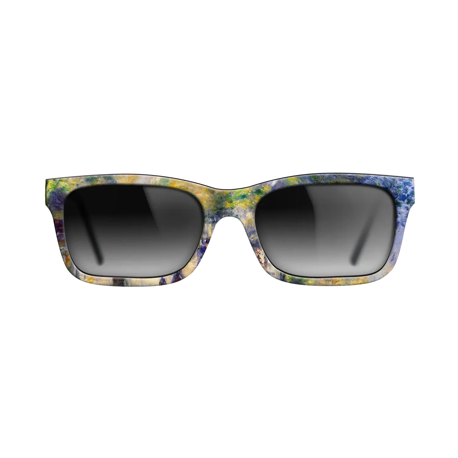 Oil Painting on Straight Grain Walnut: Rococo - The Great Boulevards, 1875 - Pierre-Auguste Renoir - The Sage - Rectangle - 785 - SIRIS wood optic