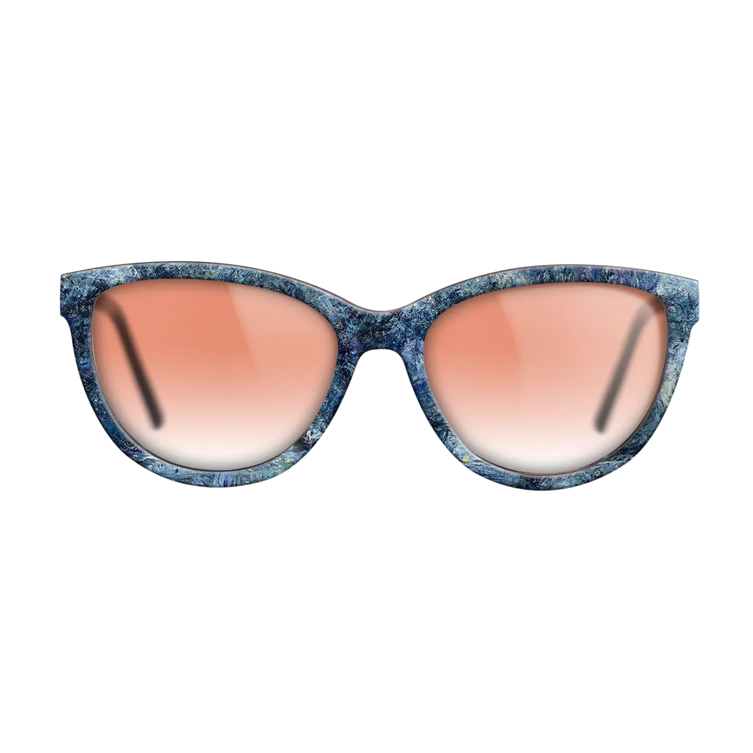 Oil Painting on Straight Grain Walnut: Rococo - The Japanese Bridge 3, 1918 - 1924 - Claude Monet - The Maiden - Cat - 1142 - SIRIS wood optic