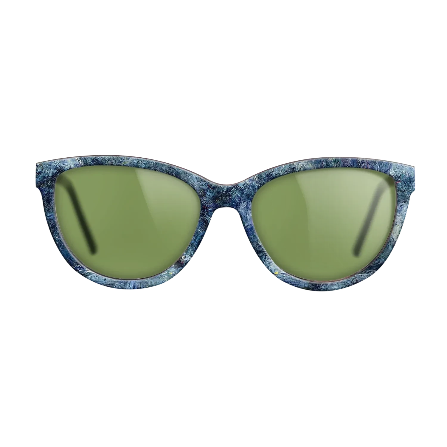 Oil Painting on Straight Grain Walnut: Rococo - The Japanese Bridge 3, 1918 - 1924 - Claude Monet - The Maiden - Cat - 1142 - SIRIS wood optic