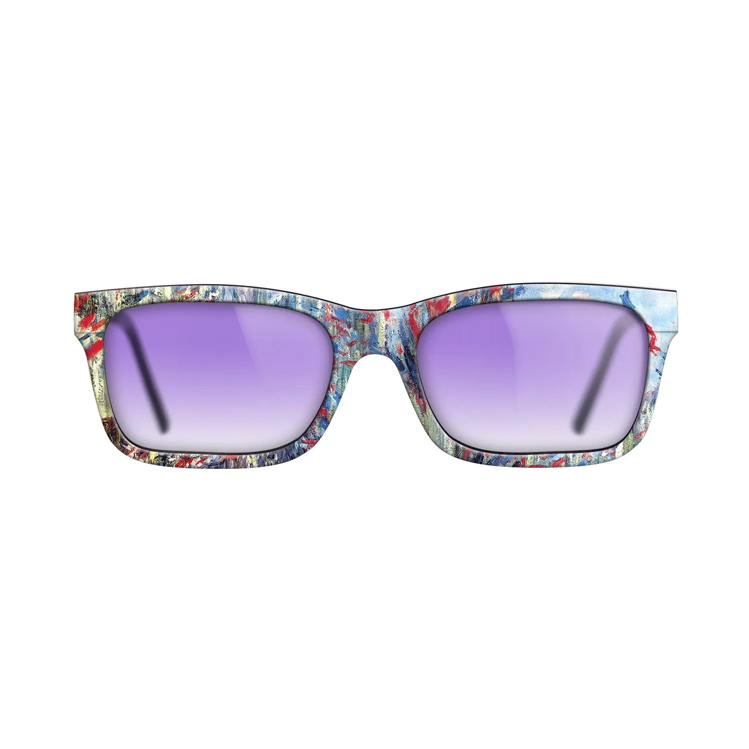 Oil Painting on Straight Grain Walnut: Rococo - The Rue Montorgueil, Paris, 1878 - Claude Monet - The Sage - Rectangle - 1927 - SIRIS wood optic