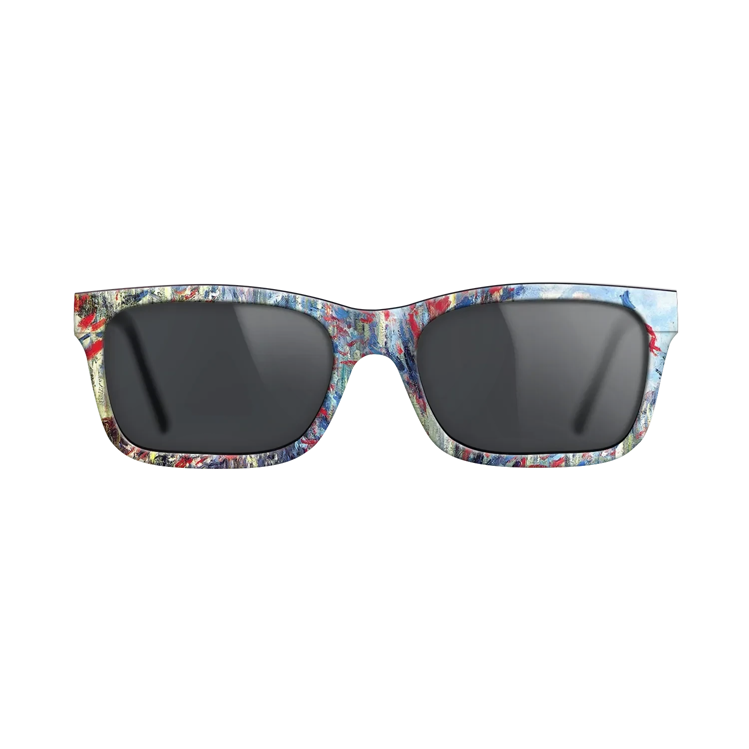 Oil Painting on Straight Grain Walnut: Rococo - The Rue Montorgueil, Paris, 1878 - Claude Monet - The Sage - Rectangle - 1927 - SIRIS wood optic