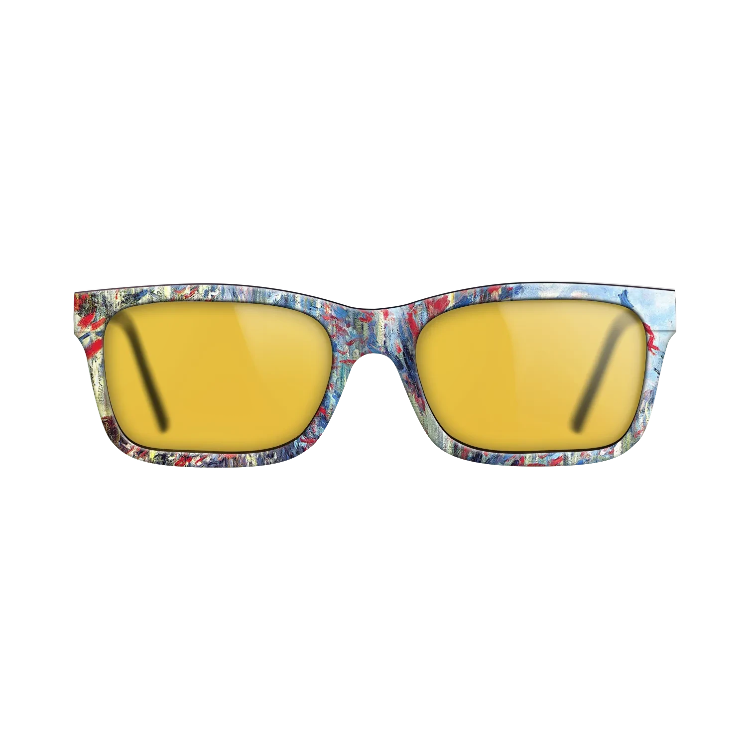 Oil Painting on Straight Grain Walnut: Rococo - The Rue Montorgueil, Paris, 1878 - Claude Monet - The Sage - Rectangle - 1927 - SIRIS wood optic