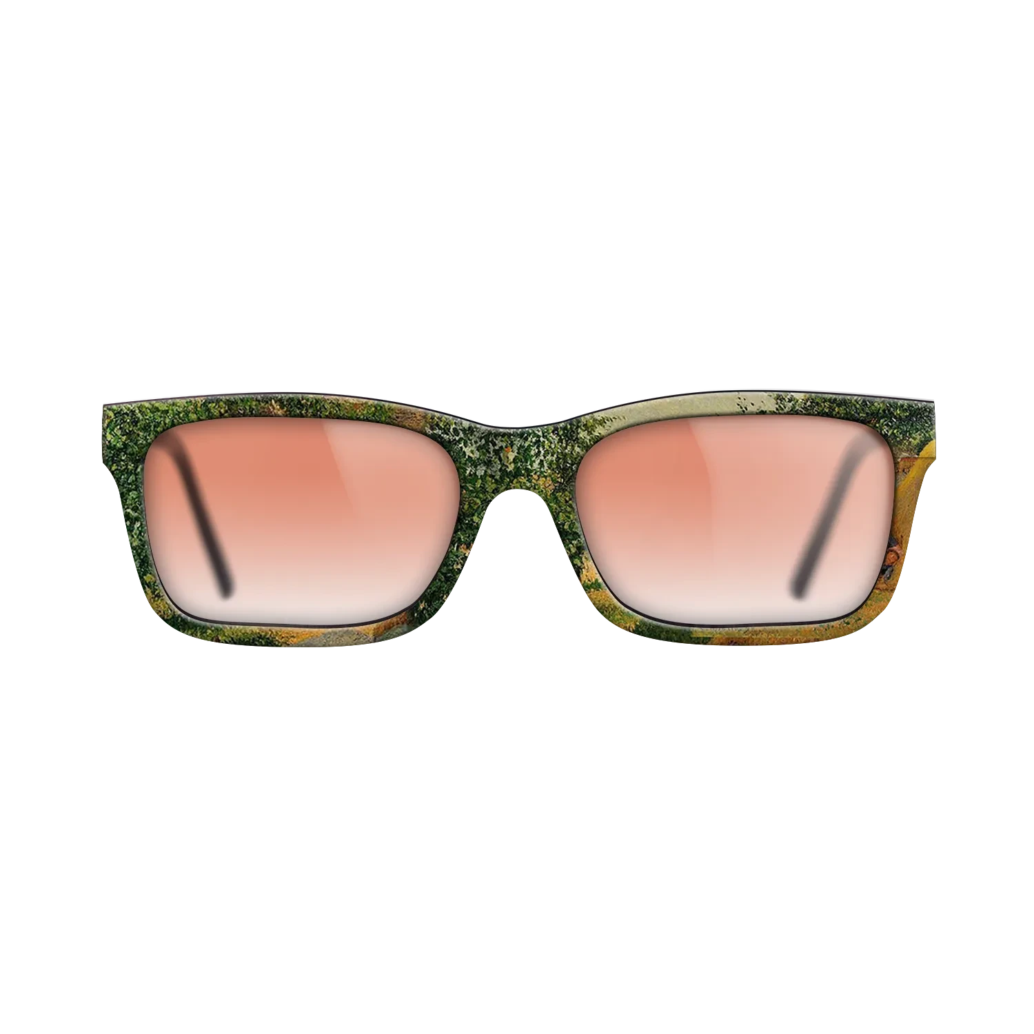 Oil Painting on Straight Grain Walnut: Rococo - The Siesta, 1899 - Camille Pissarro - The Sage - Rectangle - 1727 - SIRIS wood optic