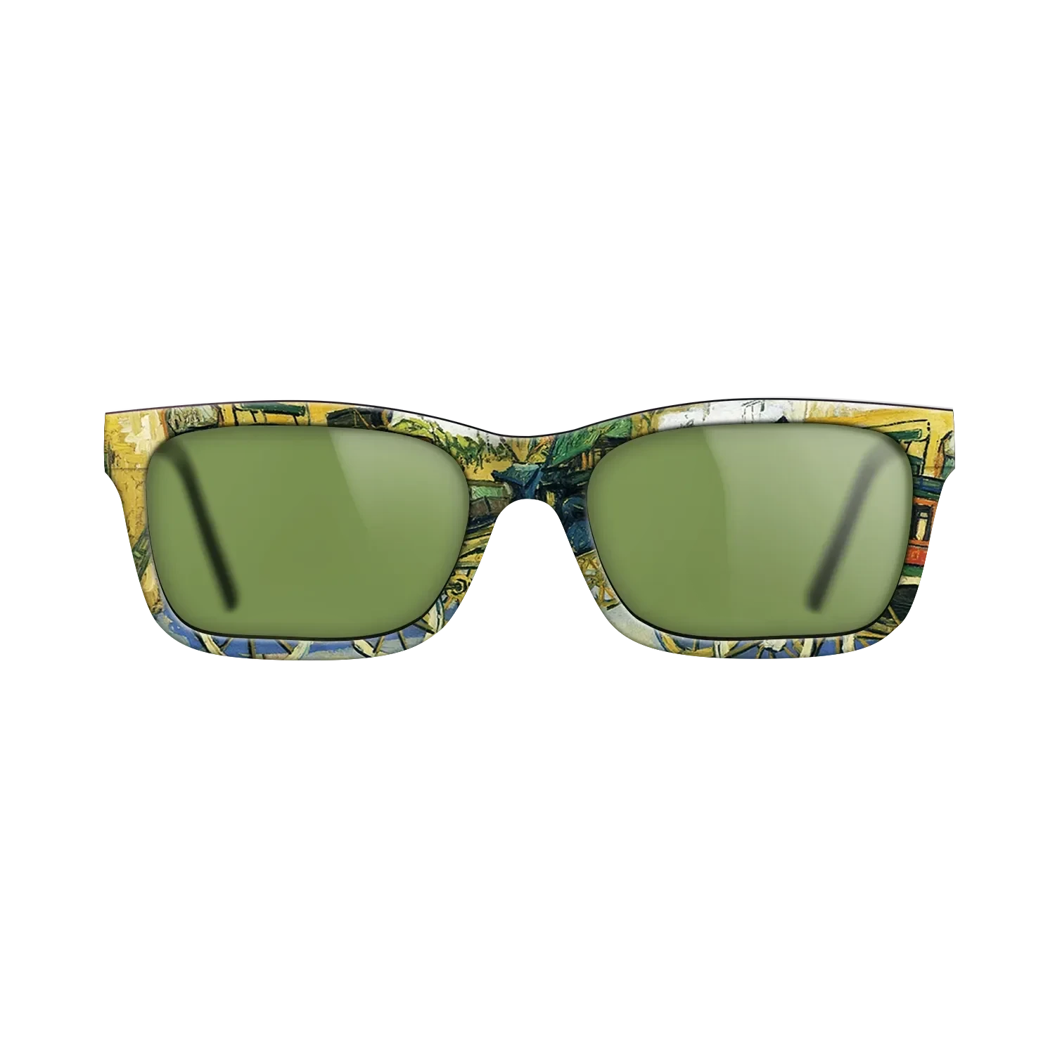 Oil Painting on Straight Grain Walnut: Rococo - The Tarascon Diligence, 1888 - Vincent van Gogh - The Sage - Rectangle - 1640 - SIRIS wood optic