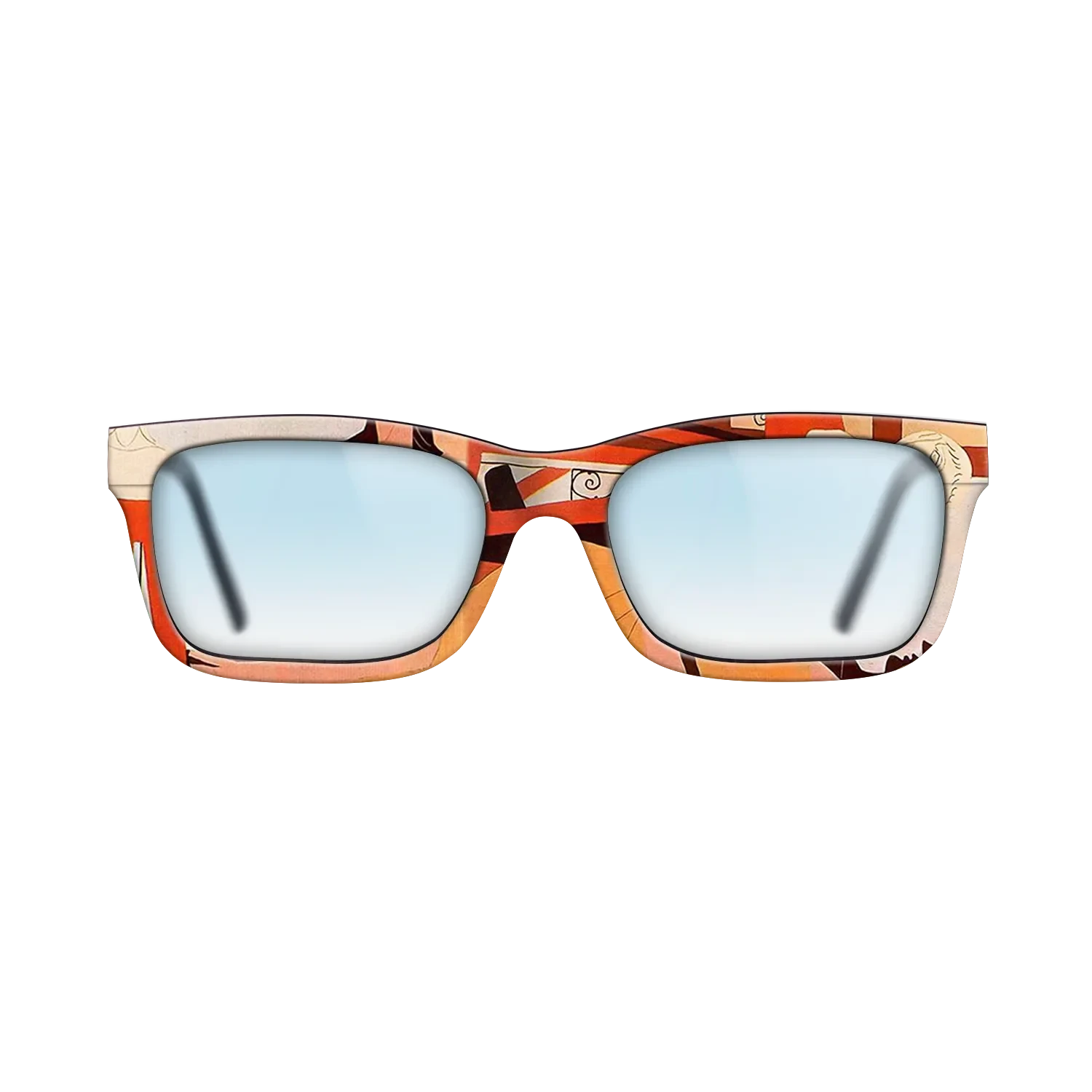 Oil Painting on Straight Grain Walnut: Rococo - The sculpture, 1925 - Pablo Picasso - The Sage - Rectangle - 1667 - SIRIS wood optic