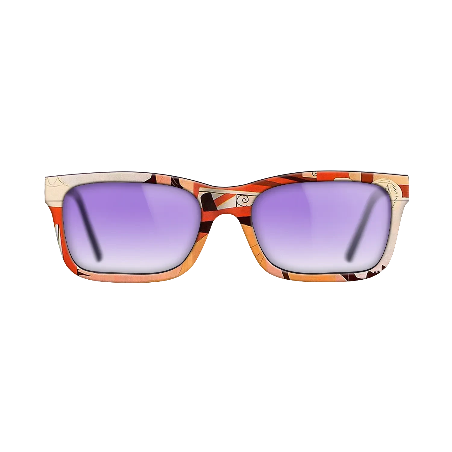 Oil Painting on Straight Grain Walnut: Rococo - The sculpture, 1925 - Pablo Picasso - The Sage - Rectangle - 1667 - SIRIS wood optic