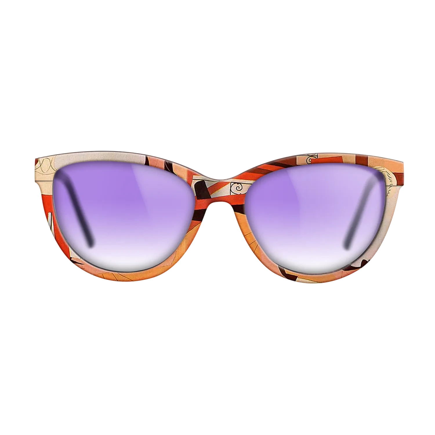 Oil Painting on Straight Grain Walnut: Rococo - The sculpture, 1925 - Pablo Picasso - The Maiden - Cat - 1667 - SIRIS wood optic