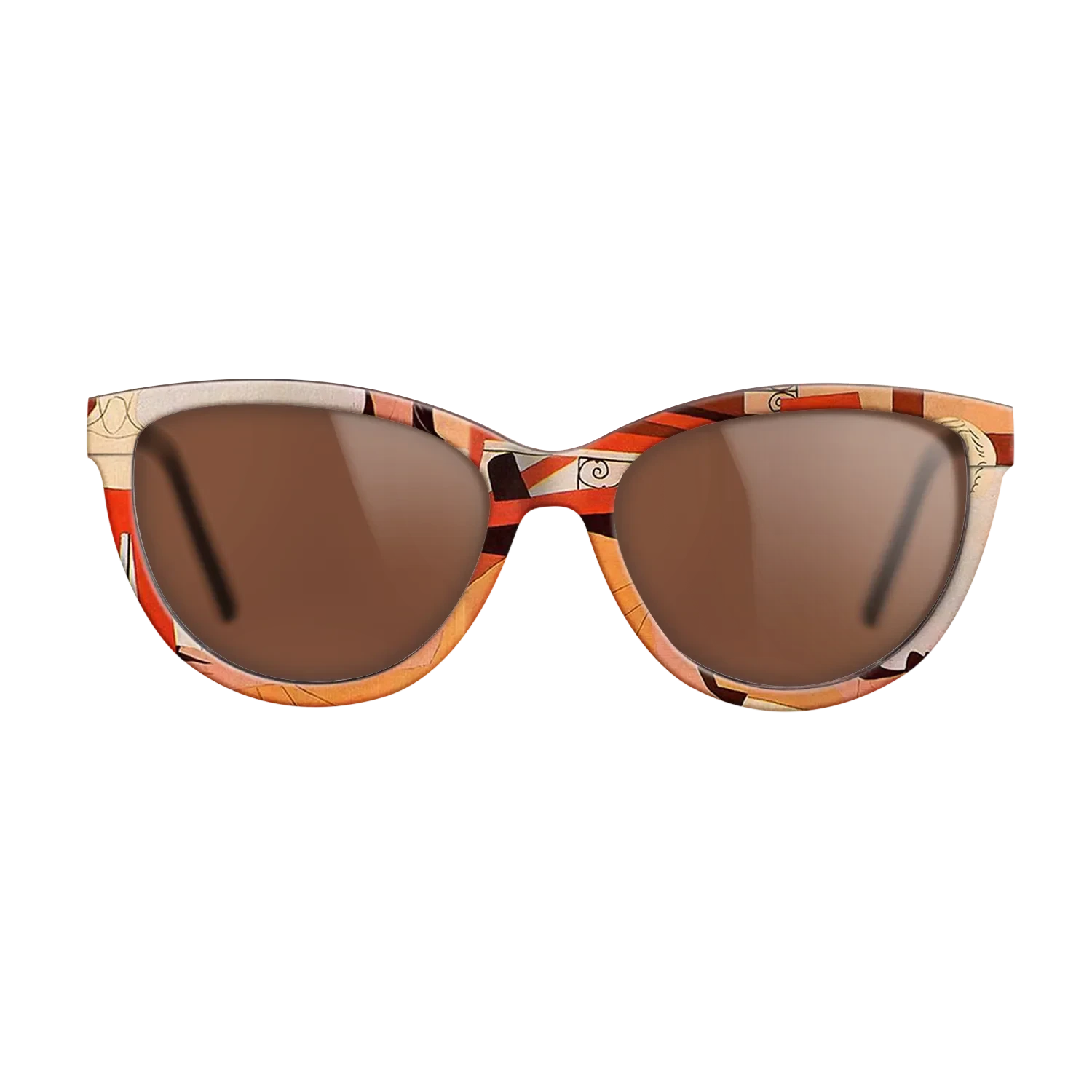 Oil Painting on Straight Grain Walnut: Rococo - The sculpture, 1925 - Pablo Picasso - The Maiden - Cat - 1667 - SIRIS wood optic