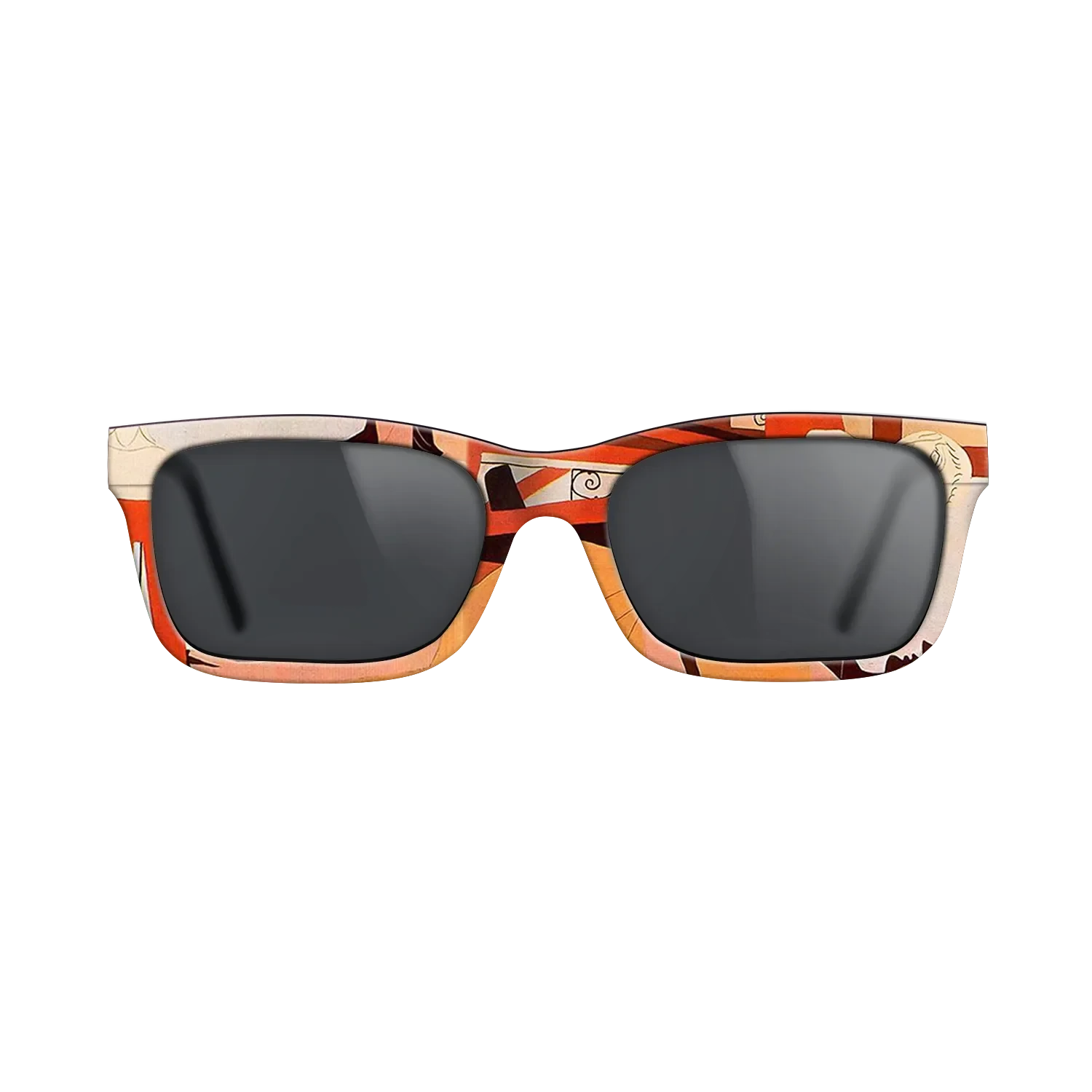 Oil Painting on Straight Grain Walnut: Rococo - The sculpture, 1925 - Pablo Picasso - The Sage - Rectangle - 1667 - SIRIS wood optic