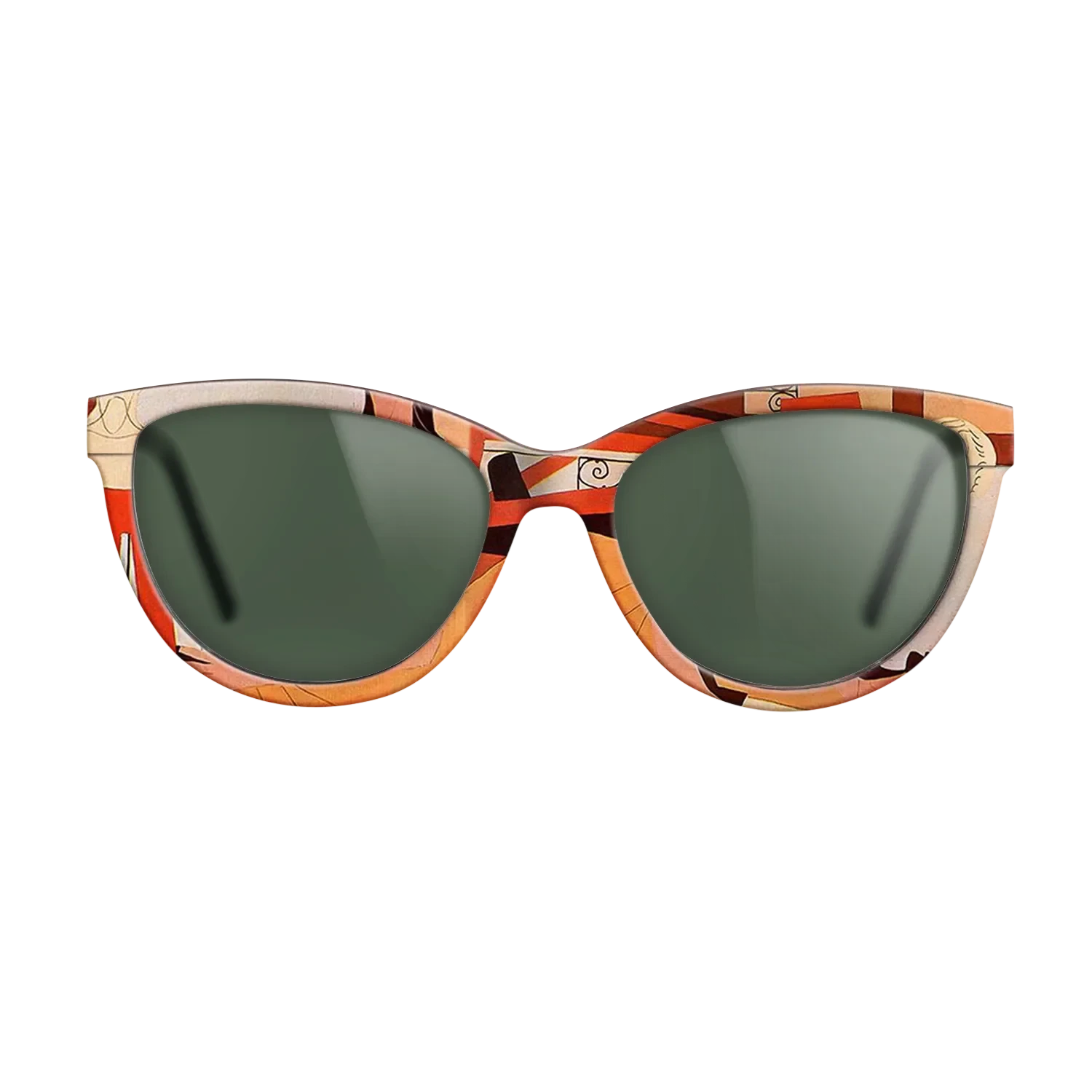 Oil Painting on Straight Grain Walnut: Rococo - The sculpture, 1925 - Pablo Picasso - The Maiden - Cat - 1667 - SIRIS wood optic