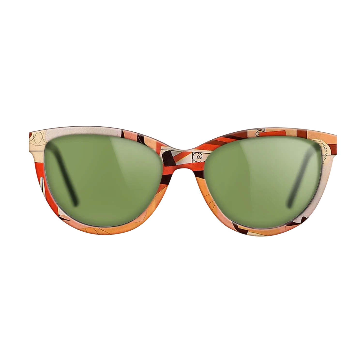 Oil Painting on Straight Grain Walnut: Rococo - The sculpture, 1925 - Pablo Picasso - The Maiden - Cat - 1667 - SIRIS wood optic