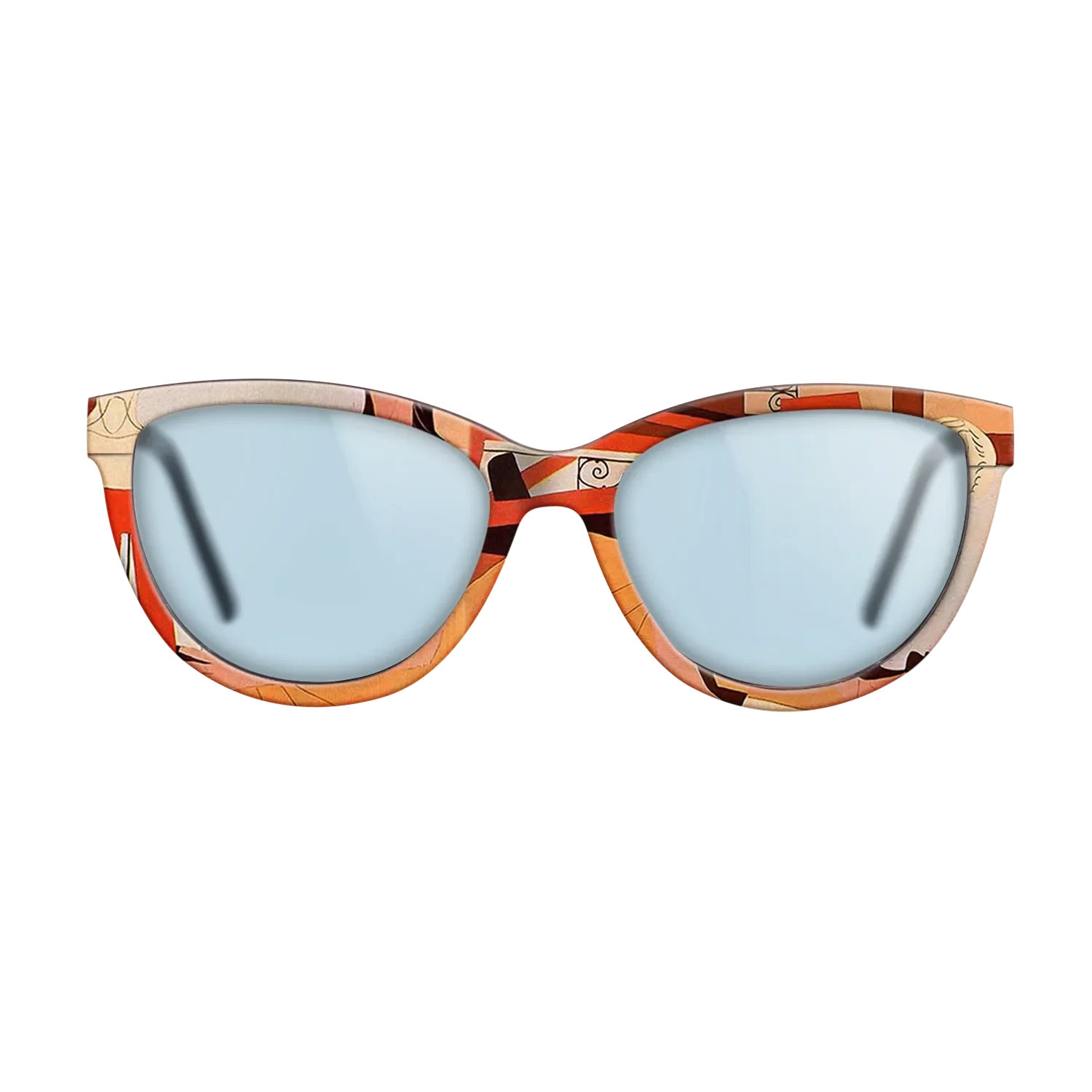 Oil Painting on Straight Grain Walnut: Rococo - The sculpture, 1925 - Pablo Picasso - The Maiden - Cat - 1667 - SIRIS wood optic