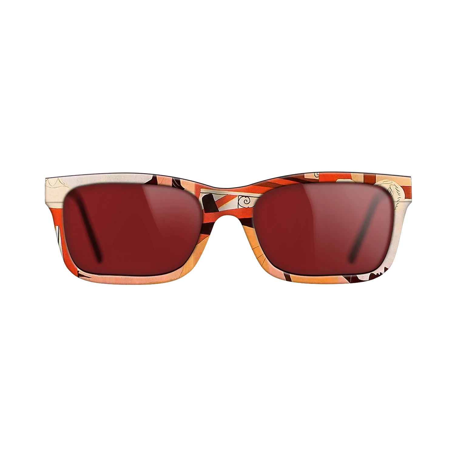 Oil Painting on Straight Grain Walnut: Rococo - The sculpture, 1925 - Pablo Picasso - The Sage - Rectangle - 1667 - SIRIS wood optic