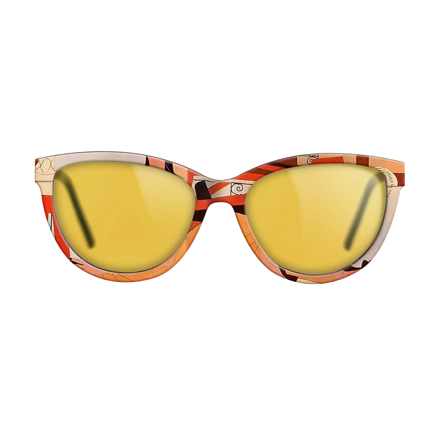 Oil Painting on Straight Grain Walnut: Rococo - The sculpture, 1925 - Pablo Picasso - The Maiden - Cat - 1667 - SIRIS wood optic