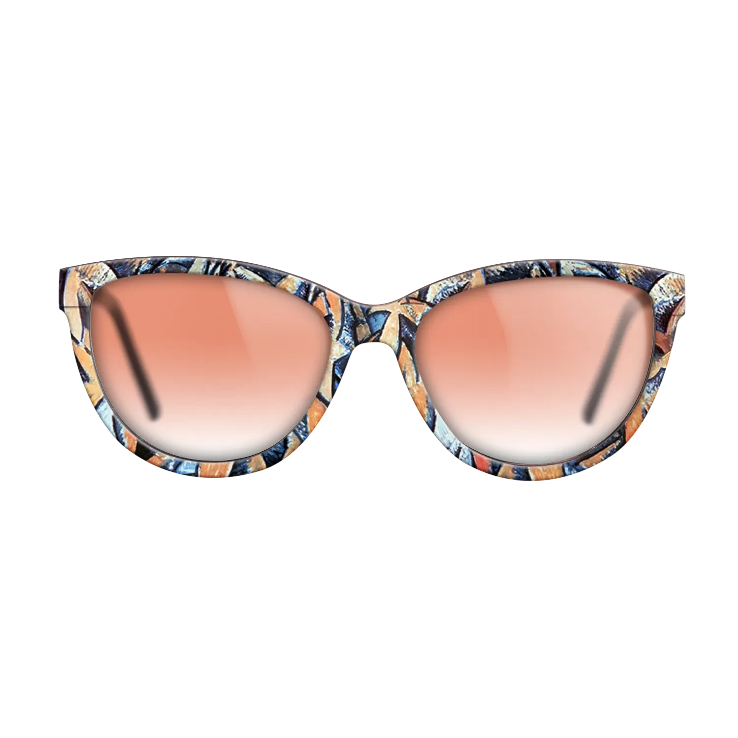 Oil Painting on Straight Grain Walnut: Rococo - Three women (Rhythmical version), 1908 - Pablo Picasso - The Maiden - Cat - 806 - SIRIS wood optic