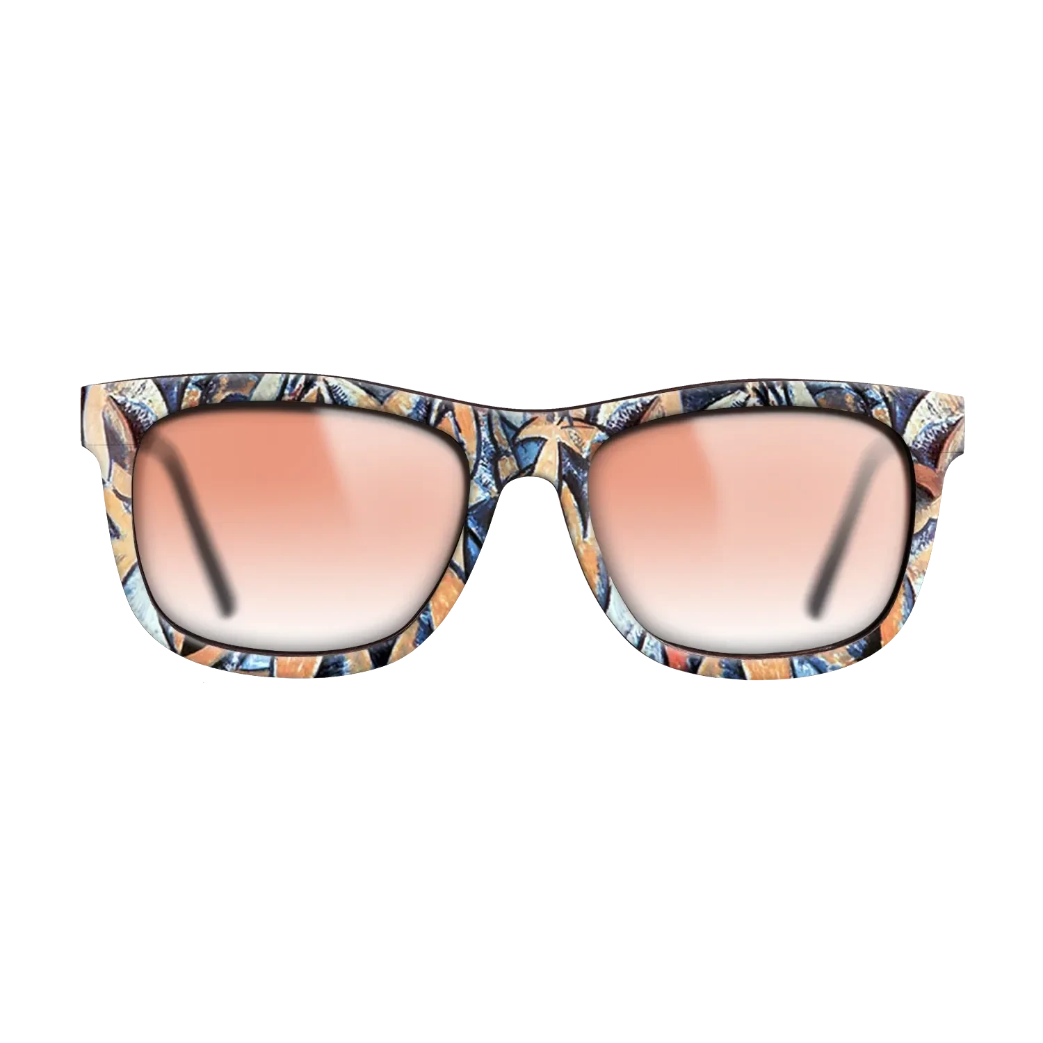 Oil Painting on Straight Grain Walnut: Rococo - Three women (Rhythmical version), 1908 - Pablo Picasso - The Hero - Square - 806 - SIRIS wood optic