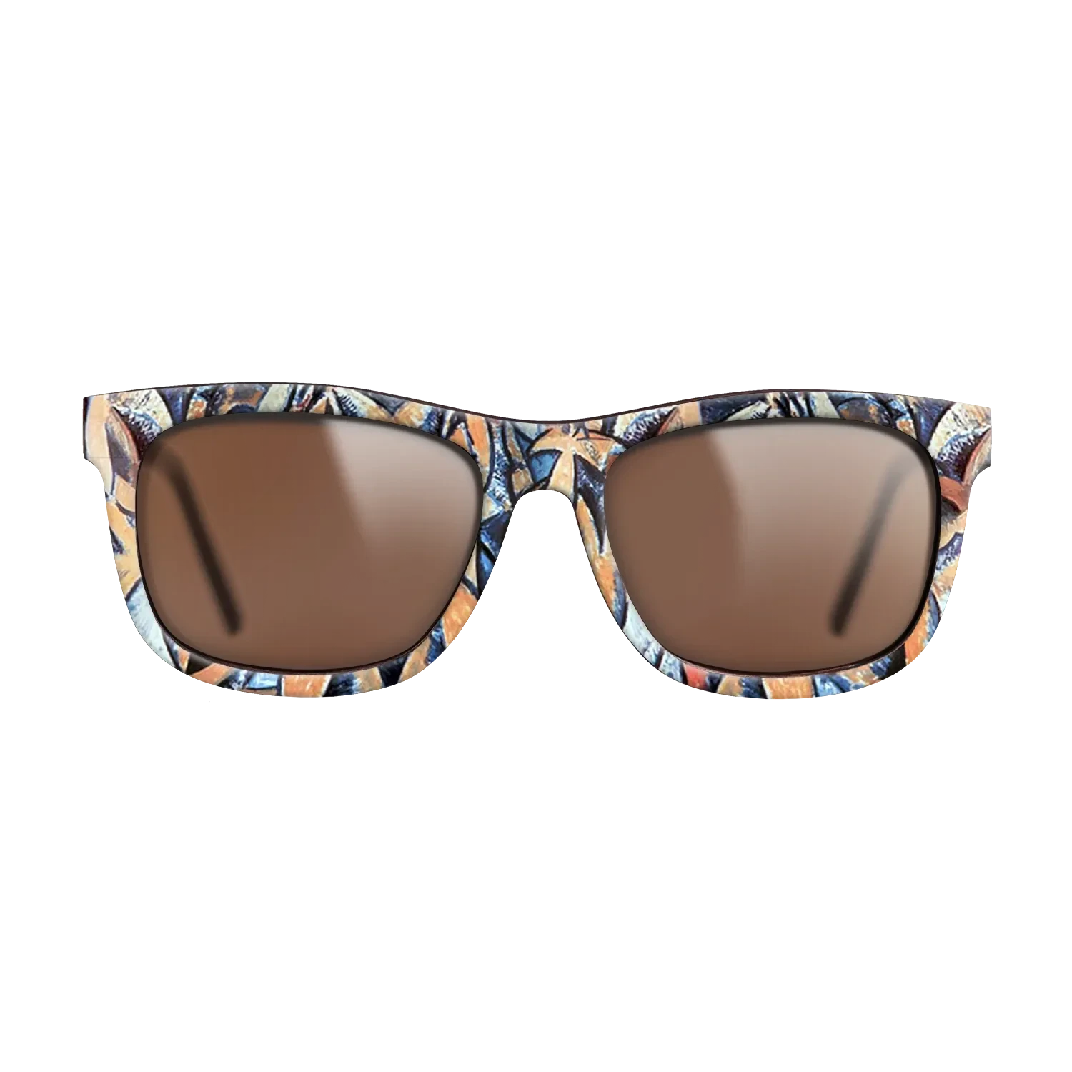 Oil Painting on Straight Grain Walnut: Rococo - Three women (Rhythmical version), 1908 - Pablo Picasso - The Hero - Square - 806 - SIRIS wood optic