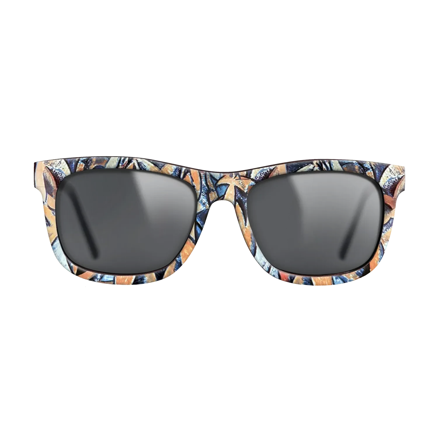 Oil Painting on Straight Grain Walnut: Rococo - Three women (Rhythmical version), 1908 - Pablo Picasso - The Hero - Square - 806 - SIRIS wood optic