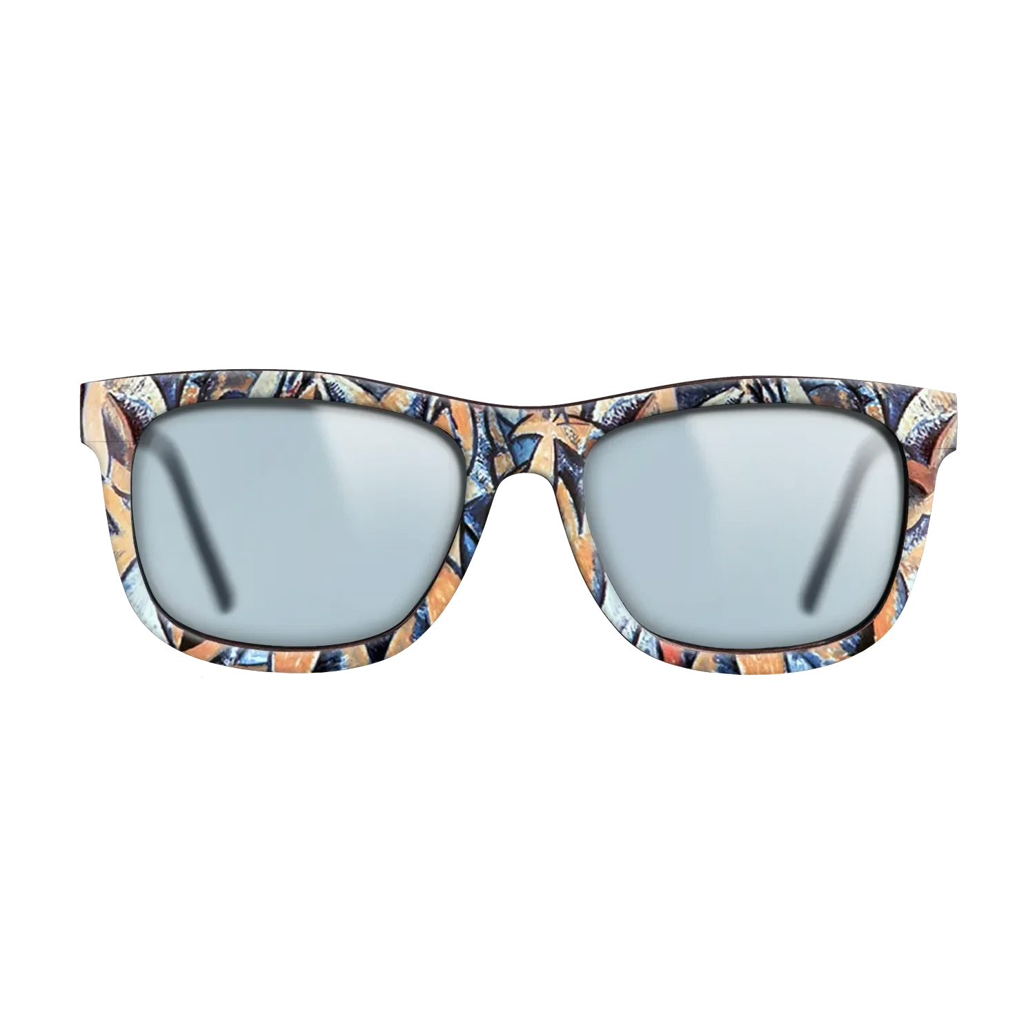 Oil Painting on Straight Grain Walnut: Rococo - Three women (Rhythmical version), 1908 - Pablo Picasso - The Hero - Square - 806 - SIRIS wood optic