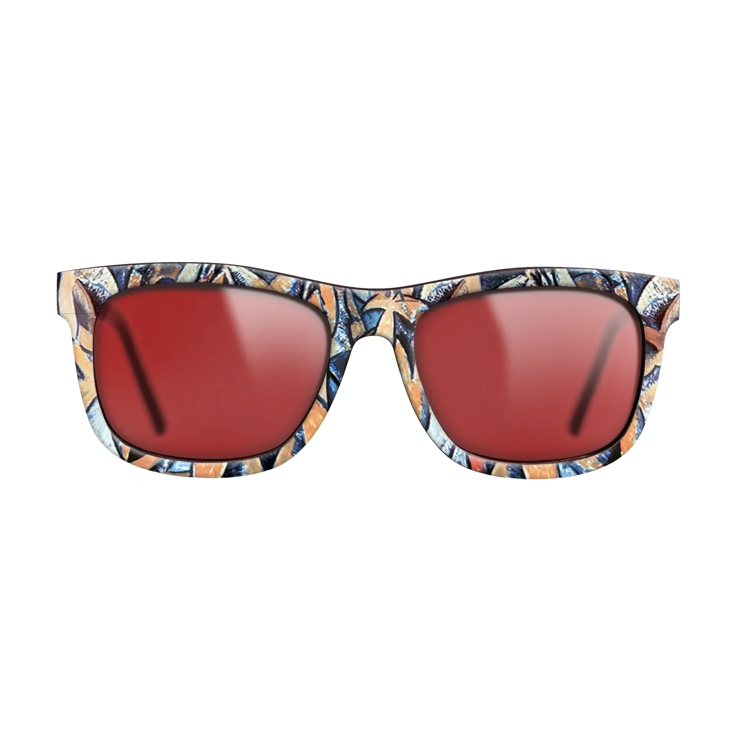 Oil Painting on Straight Grain Walnut: Rococo - Three women (Rhythmical version), 1908 - Pablo Picasso - The Hero - Square - 806 - SIRIS wood optic