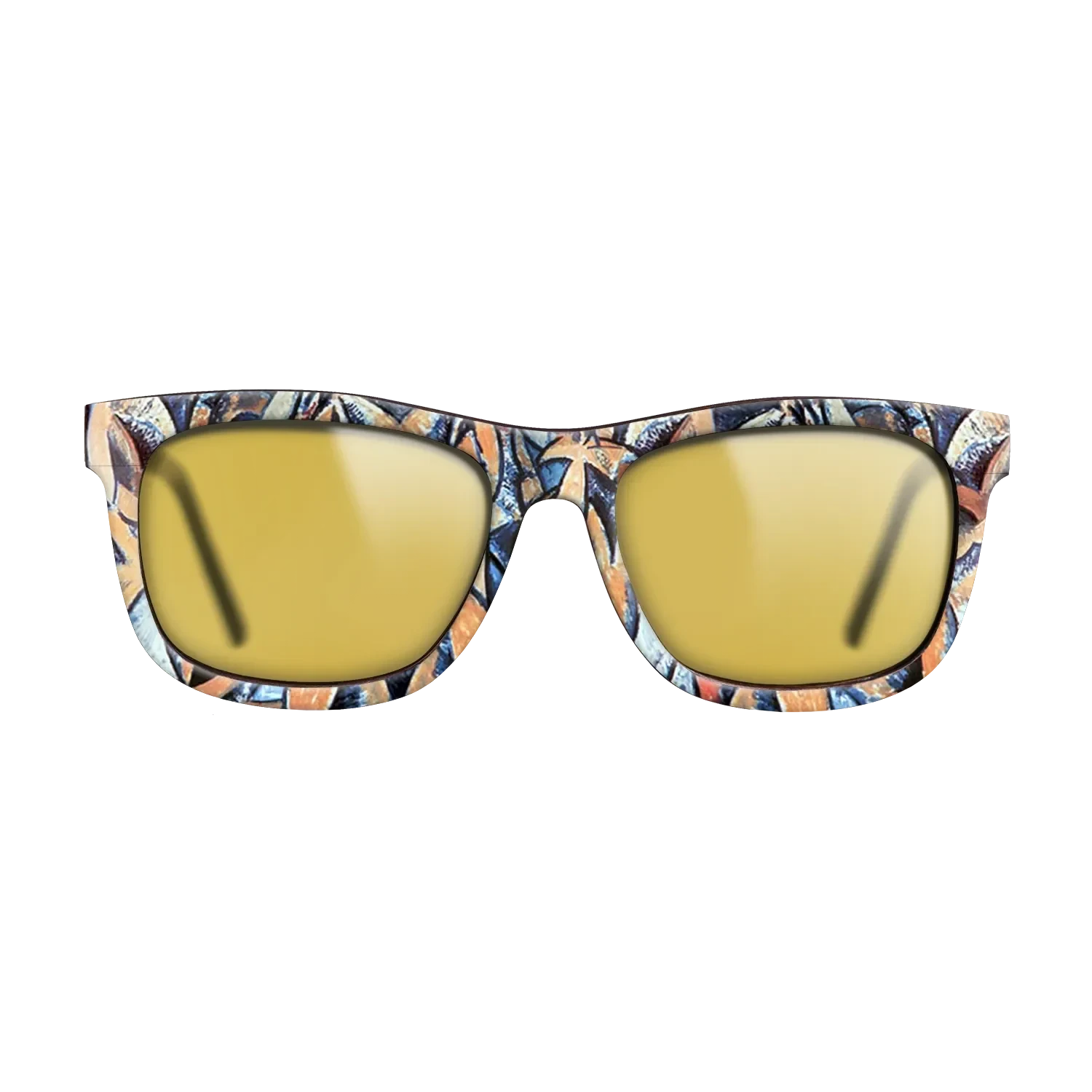 Oil Painting on Straight Grain Walnut: Rococo - Three women (Rhythmical version), 1908 - Pablo Picasso - The Hero - Square - 806 - SIRIS wood optic